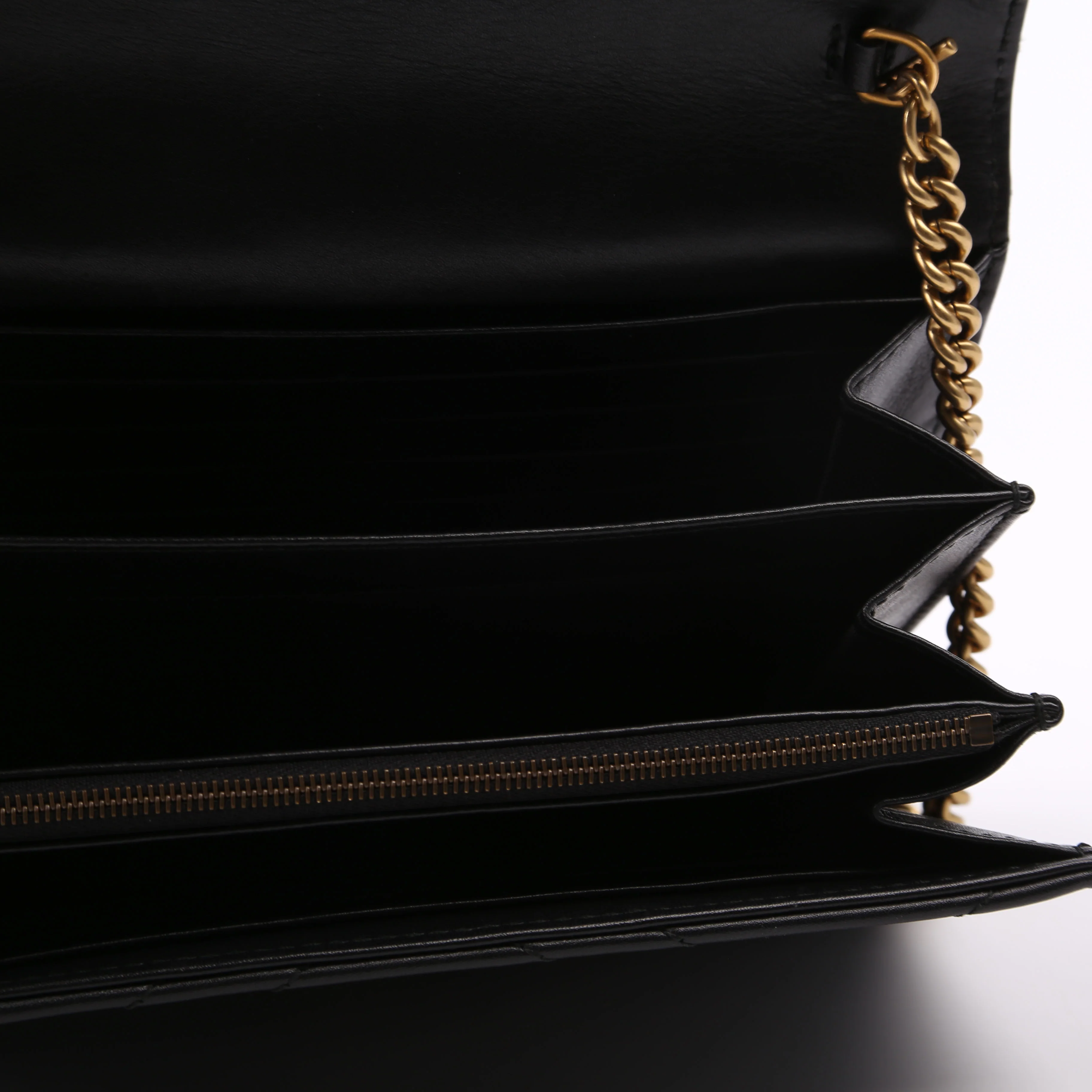 474575 Marmont Chain Wallet Black - Image 11