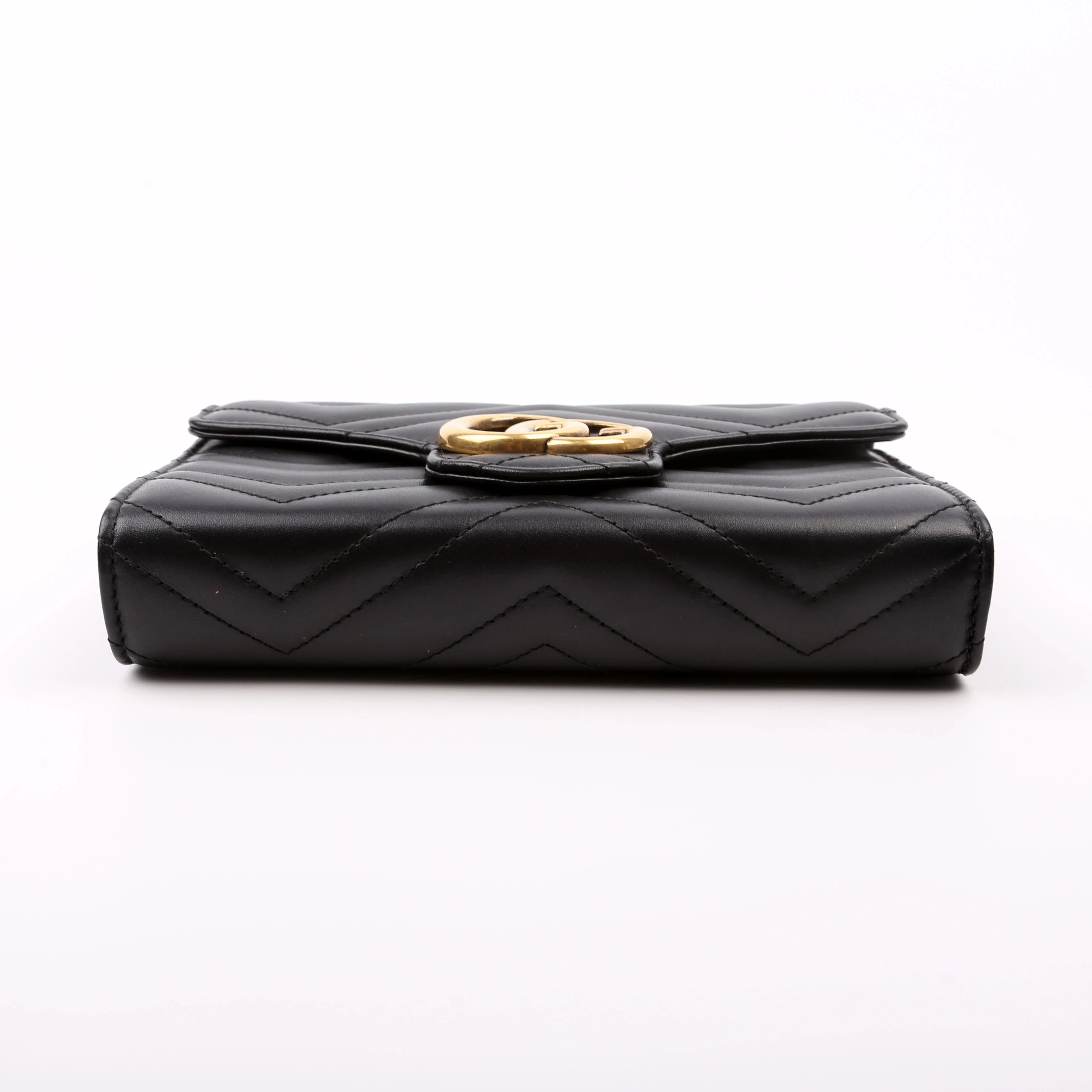474575 Marmont Chain Wallet Black - Image 5