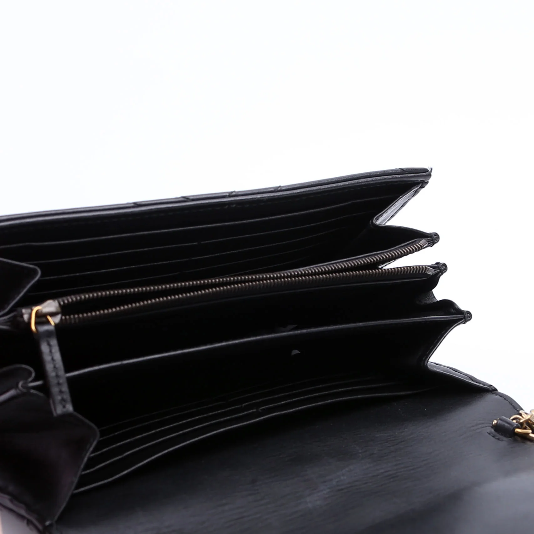 474575 Marmont Chain Wallet Black - Image 12