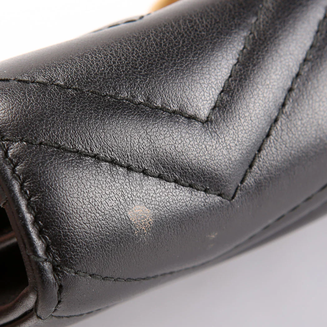 474575 Marmont Chain Wallet Black - Image 6