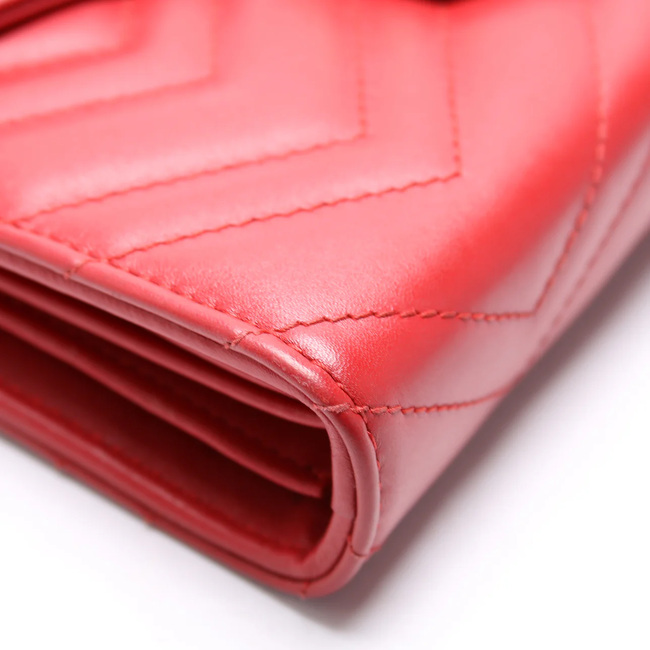 474575 Marmont Chain Wallet Red - Image 5