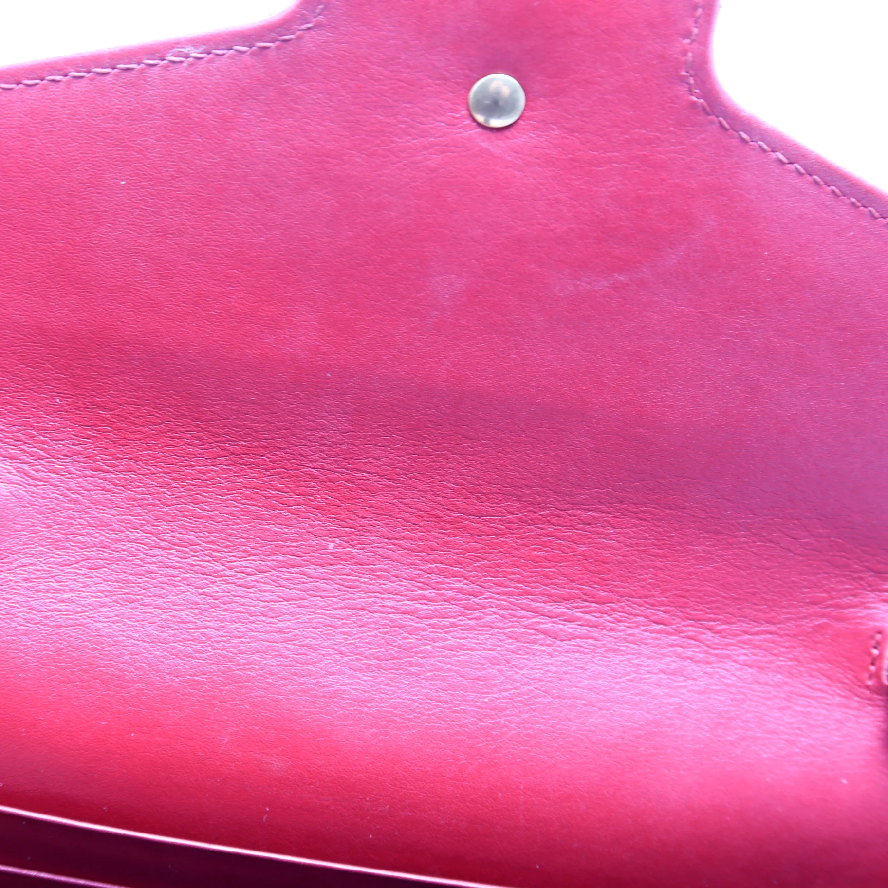 474575 Marmont Chain Wallet Red - Image 9