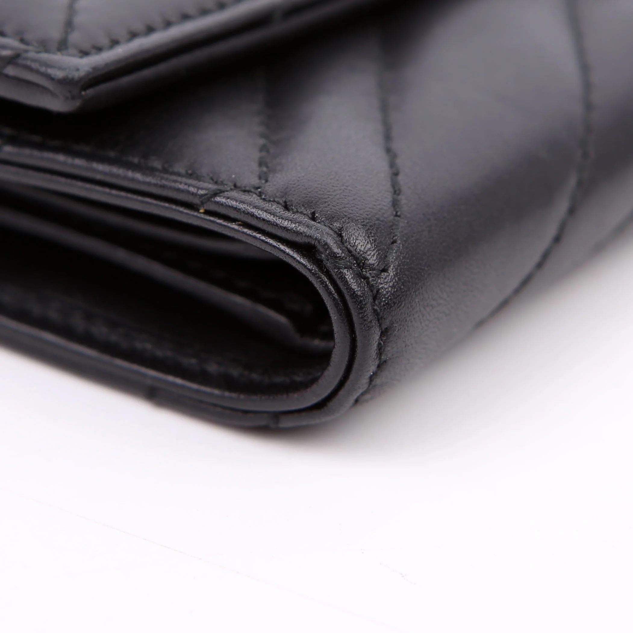 474802 GG Marmont Compact Wallet Black - Image 5