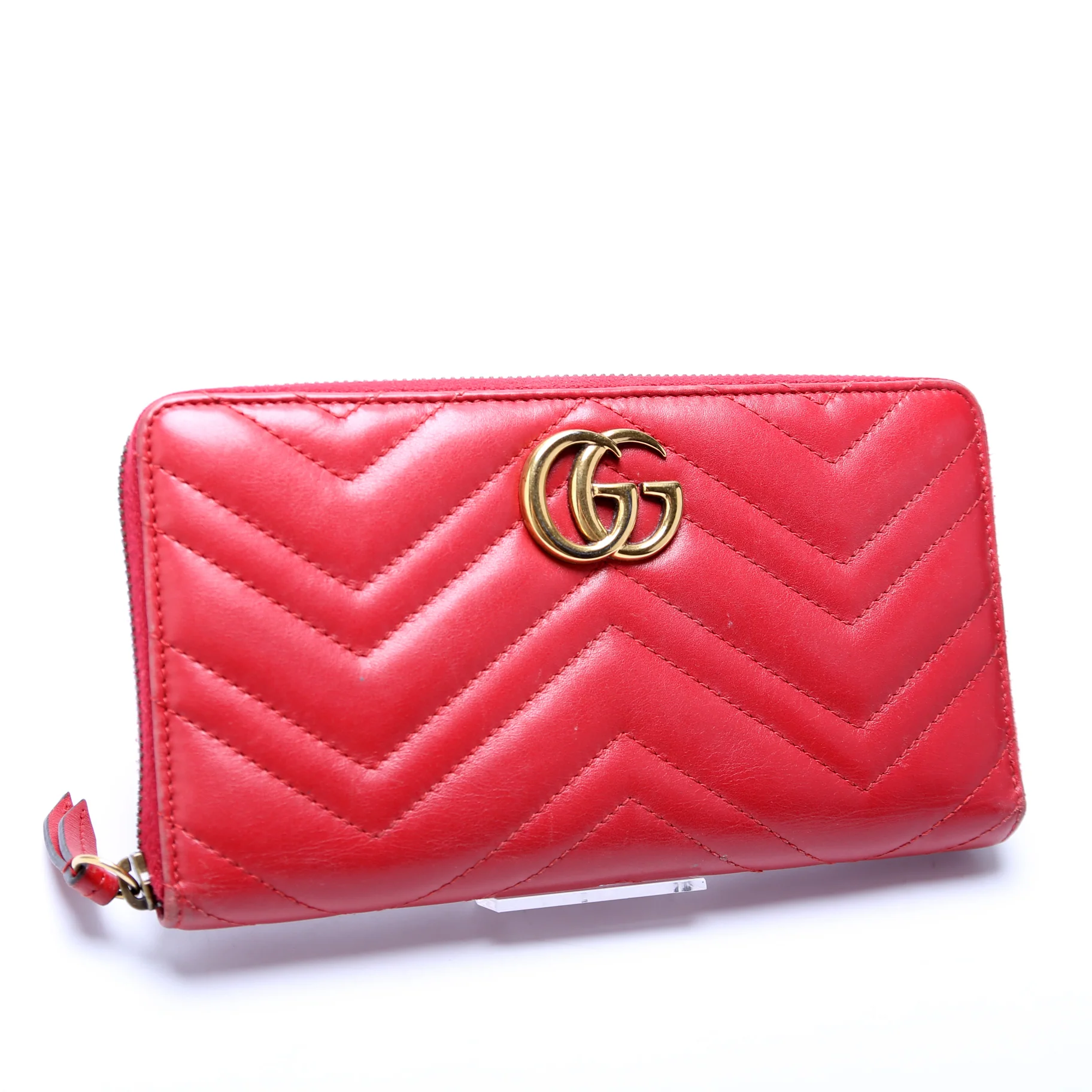 474814 GG Marmont Zip Around Organizer Wallet - Image 2