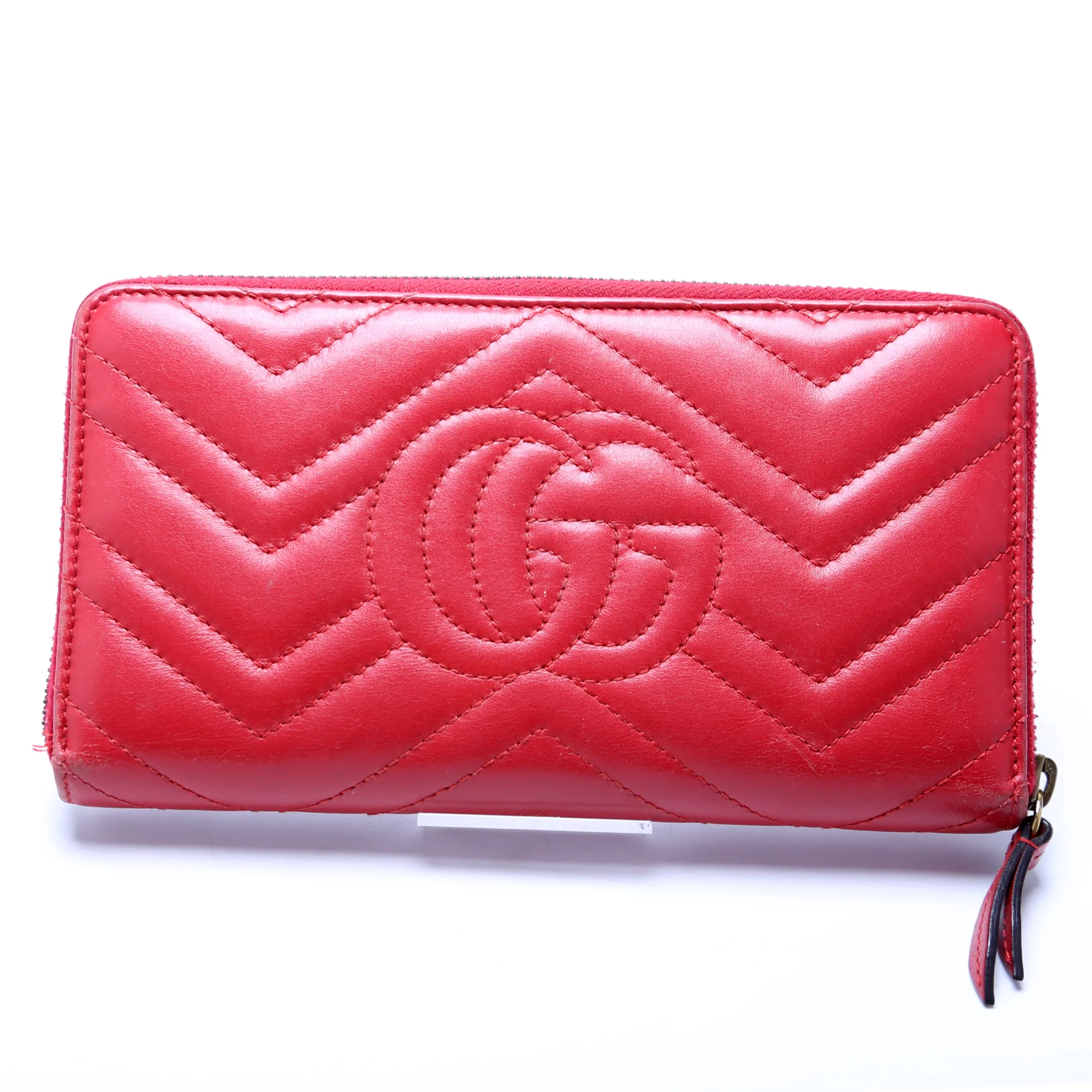 474814 GG Marmont Zip Around Organizer Wallet - Image 3