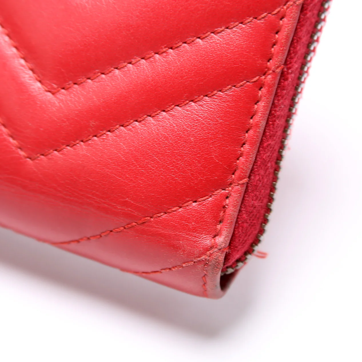 474814 GG Marmont Zip Around Organizer Wallet - Image 7