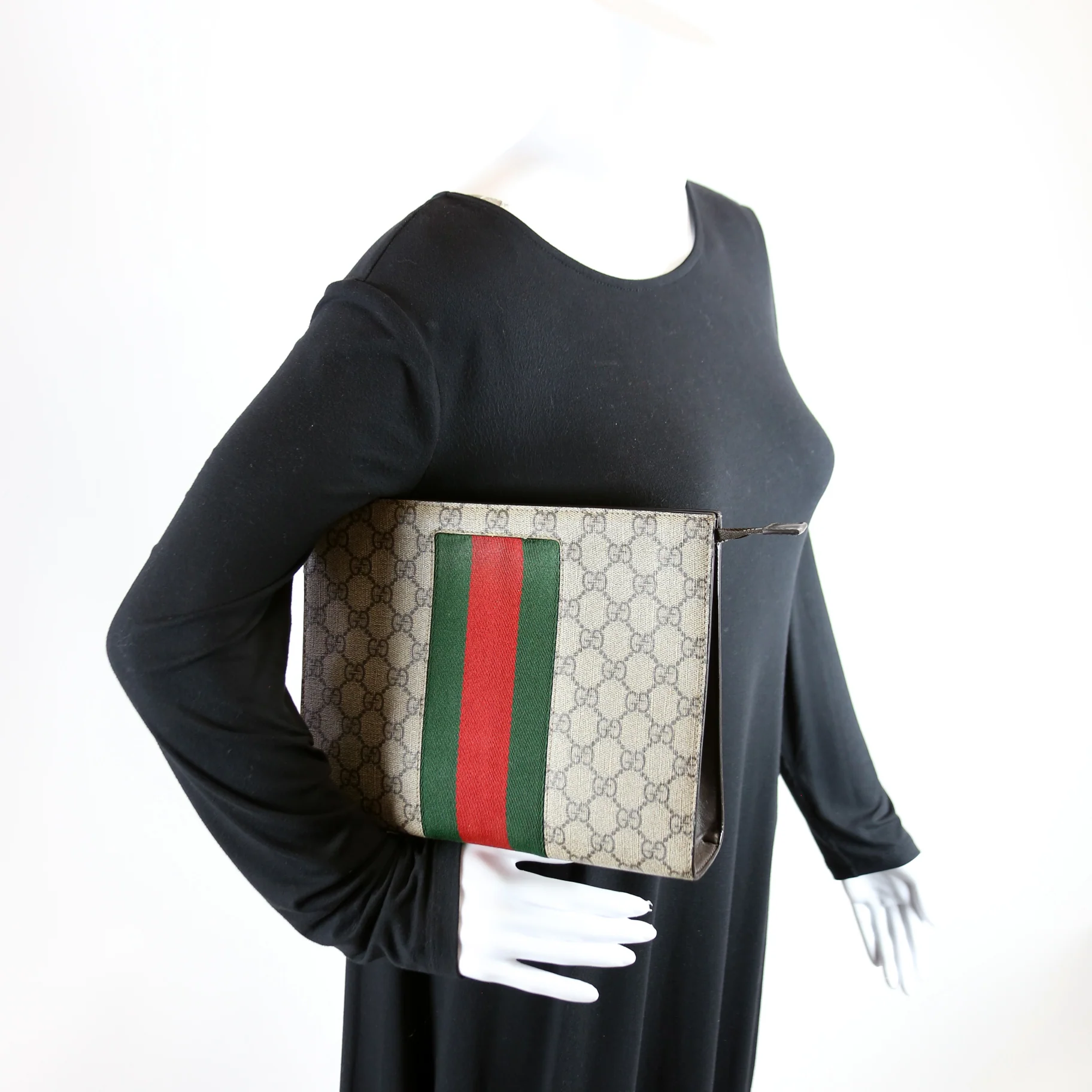 475316 GG Supreme Web Pouch - Image 9