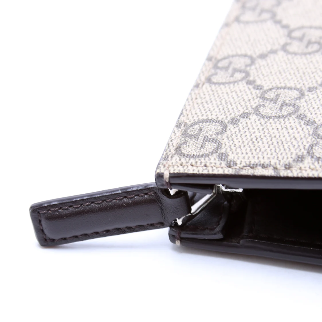 475316 GG Supreme Web Pouch Brown - Image 6