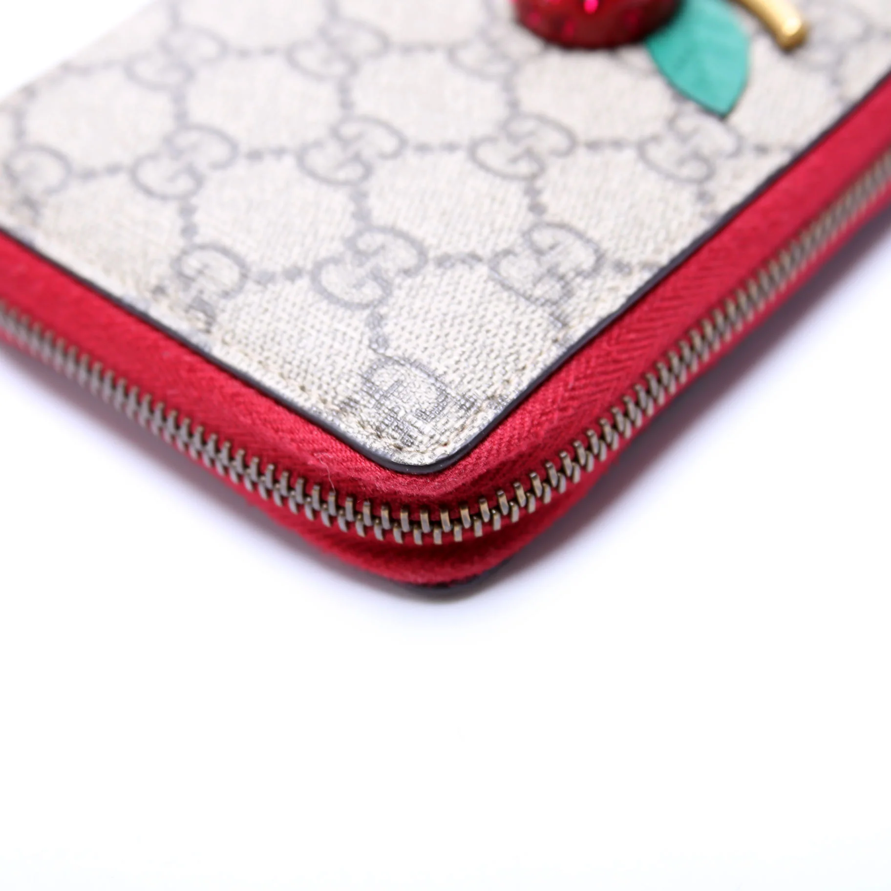 476049 GG Supreme Cherry Wallet Red - Image 6