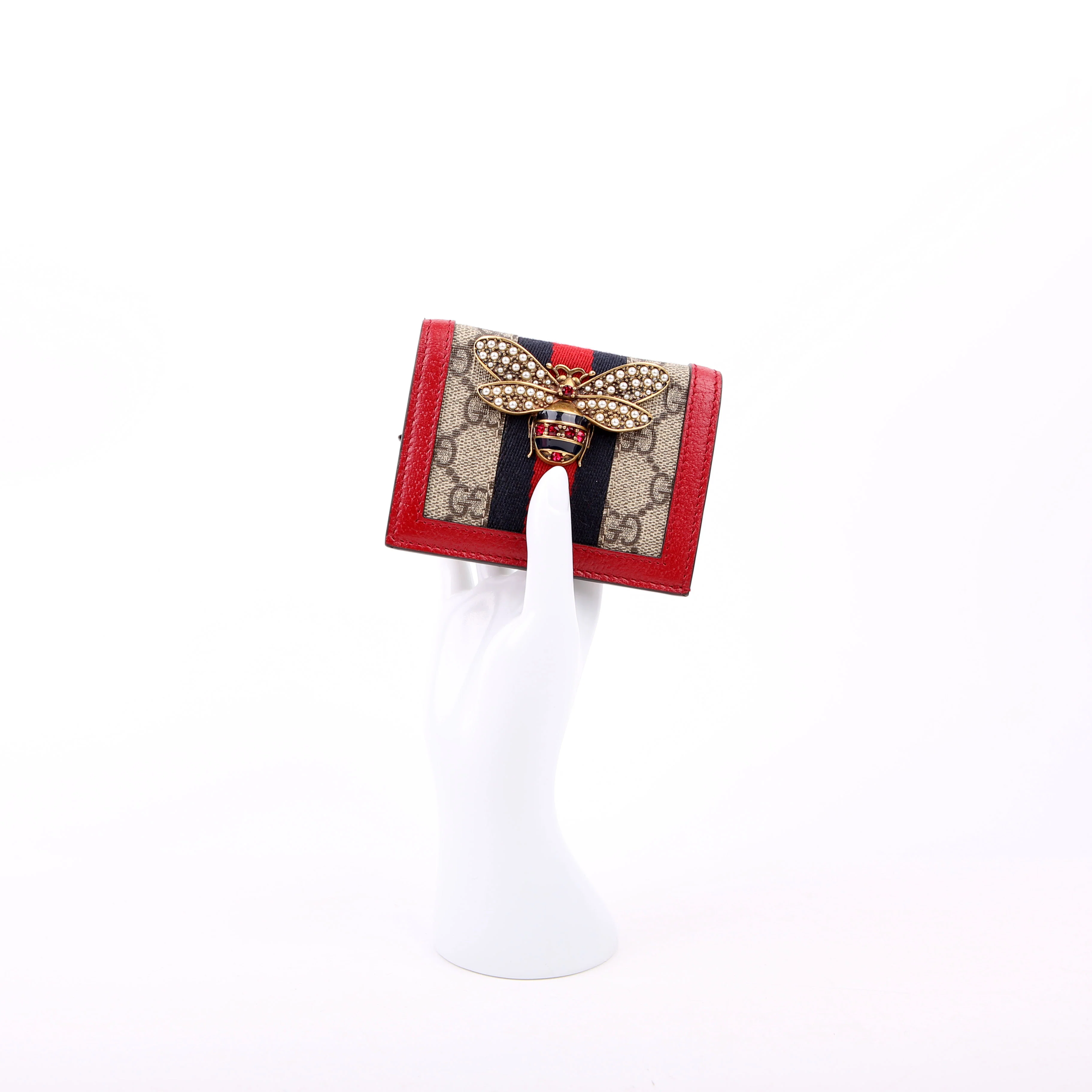 476072 Queen Margaret Card Case Red - Image 11