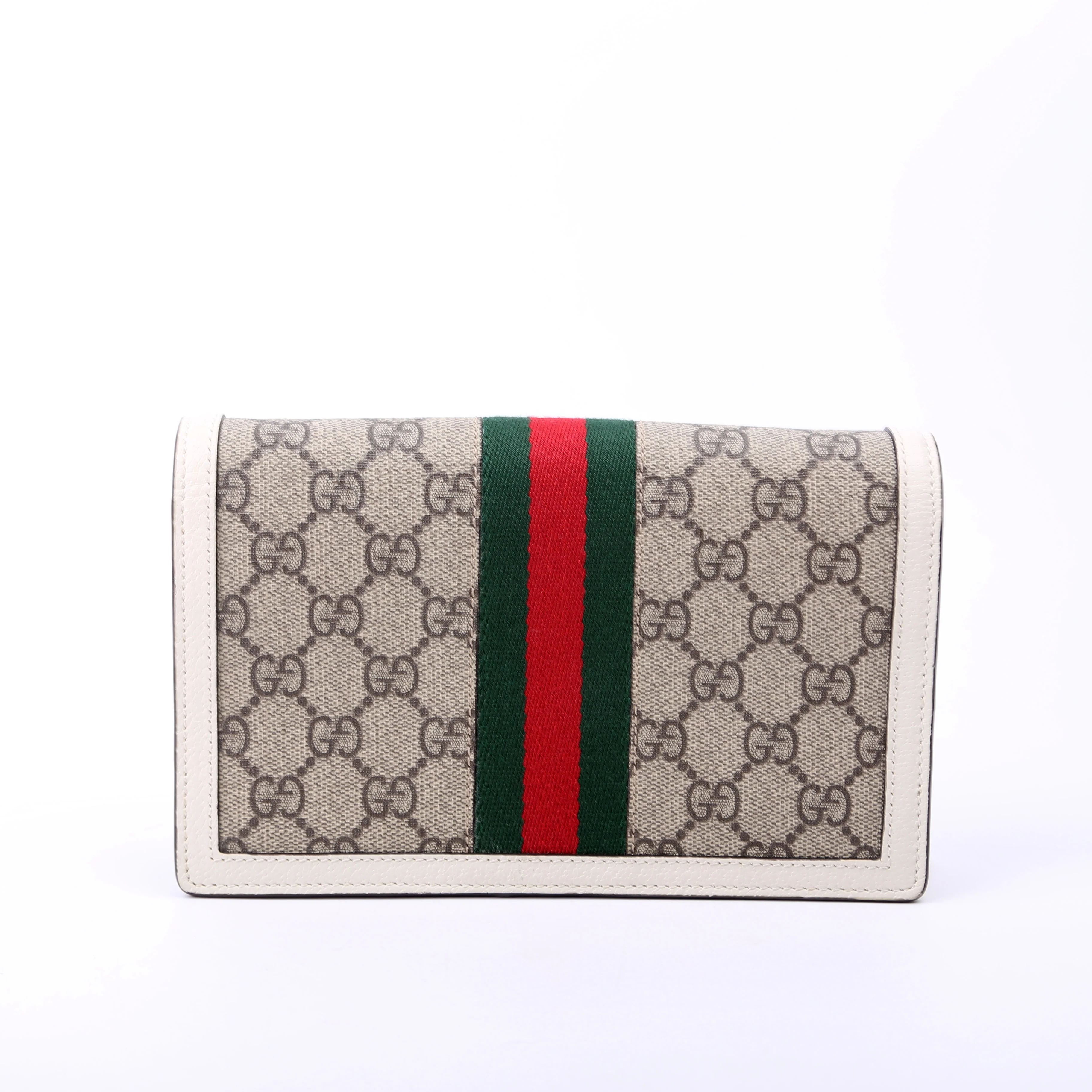 476079 Queen Margaret Wallet On Chain White - Image 3