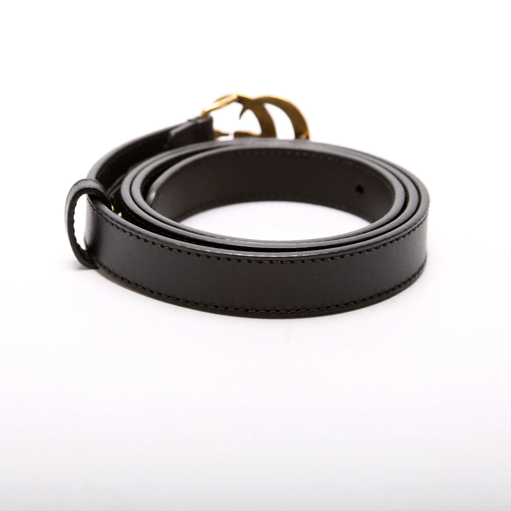 476342 GG Marmont Pearly Belt Size 80/32 Black - Image 4