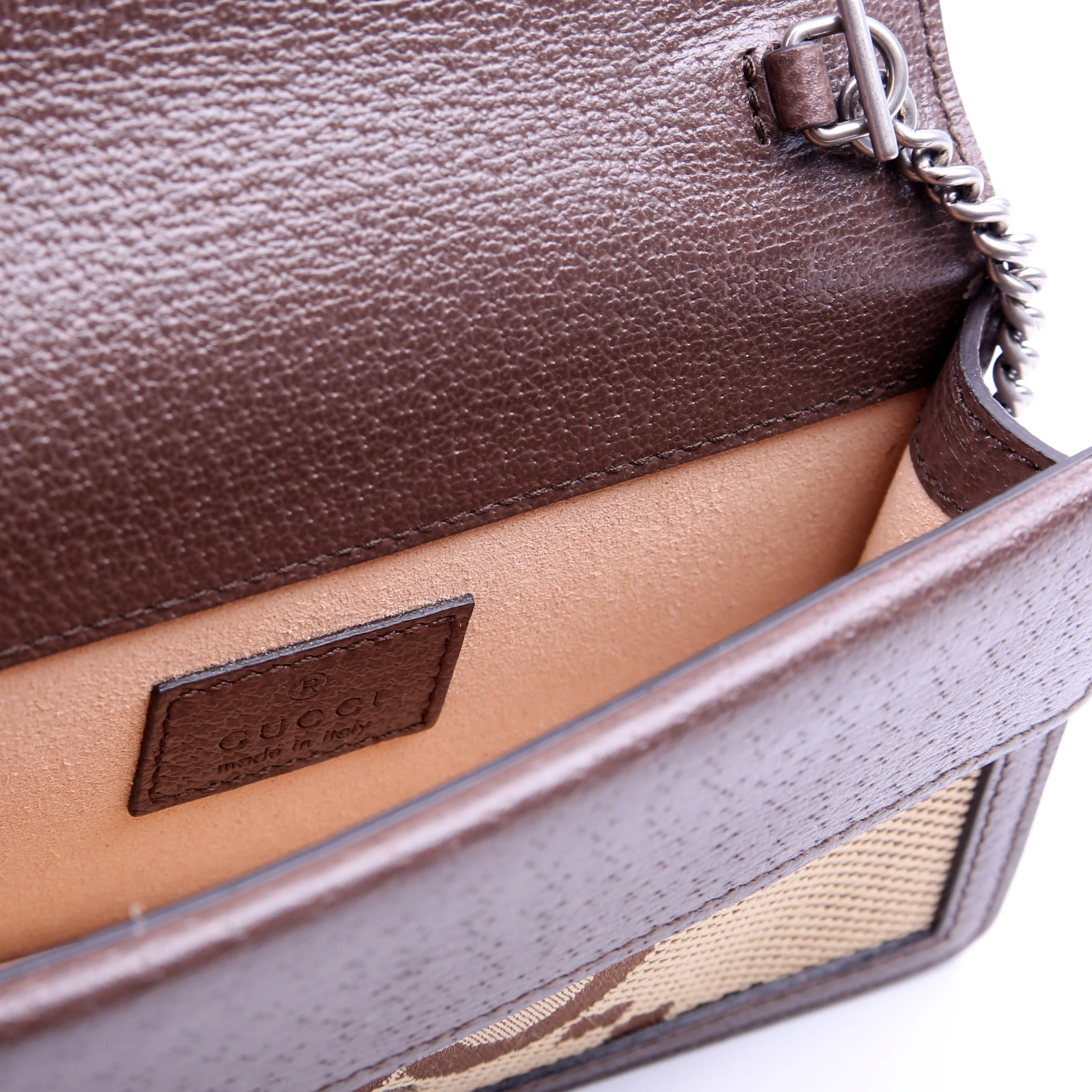 476432 Dionysus Jumbo GG Super Mini Brown - Image 8