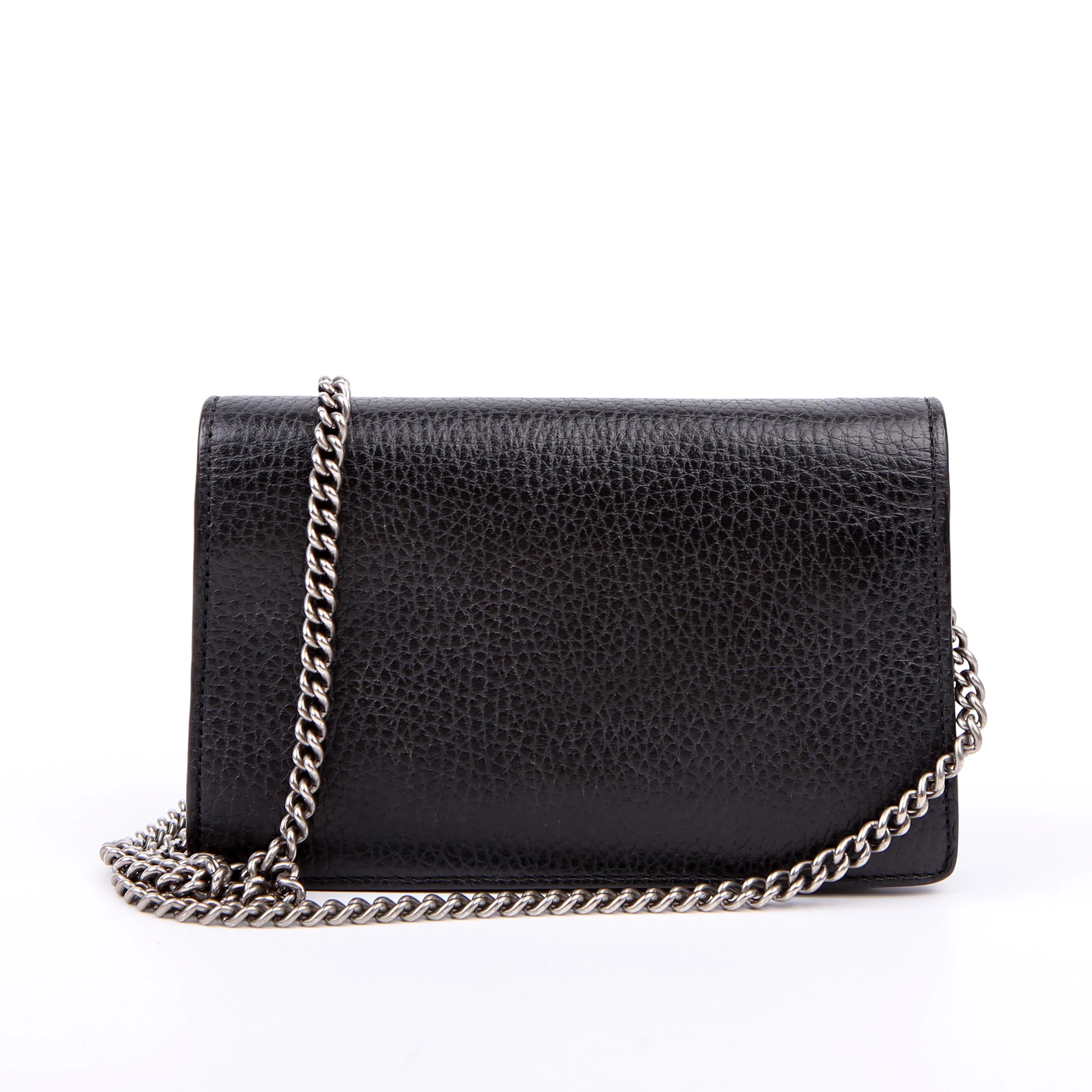 476432 Dionysus Leather Super Mini Black - Image 3