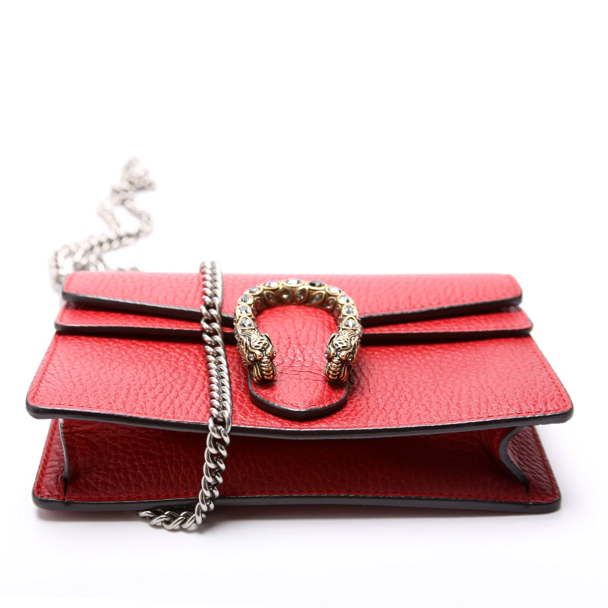 476432 Dioysus Leather Super Mini Red - Image 4