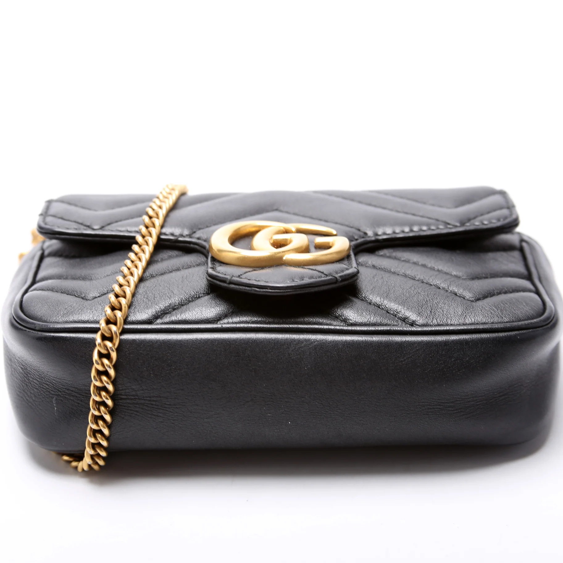 476433 Marmont Leather Super Mini Flap - Image 5