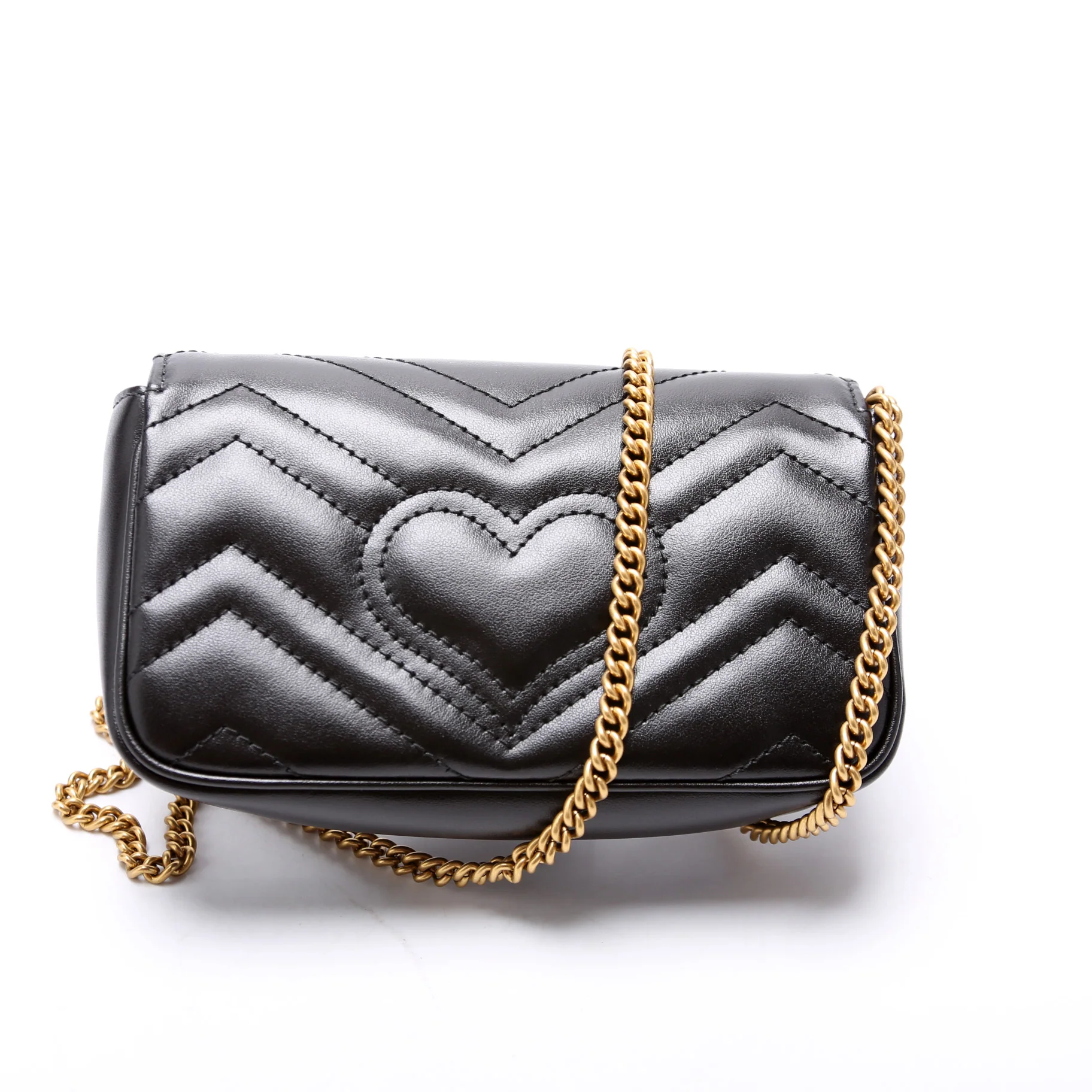 476433 Marmont Leather Super Mini Flap - Image 3