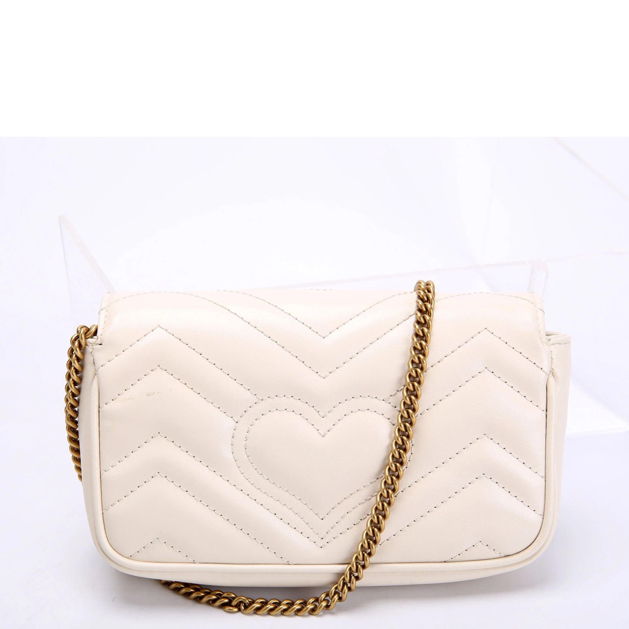 476433 Marmont Leather Super Mini Flap - Image 3