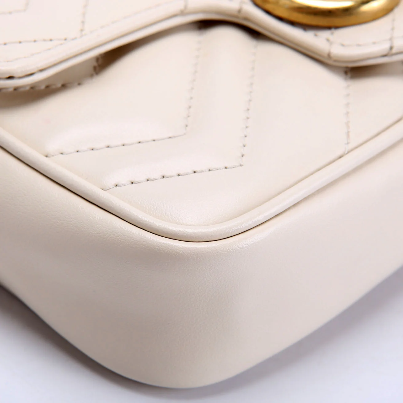 476433 Marmont Leather Super Mini Flap - Image 5