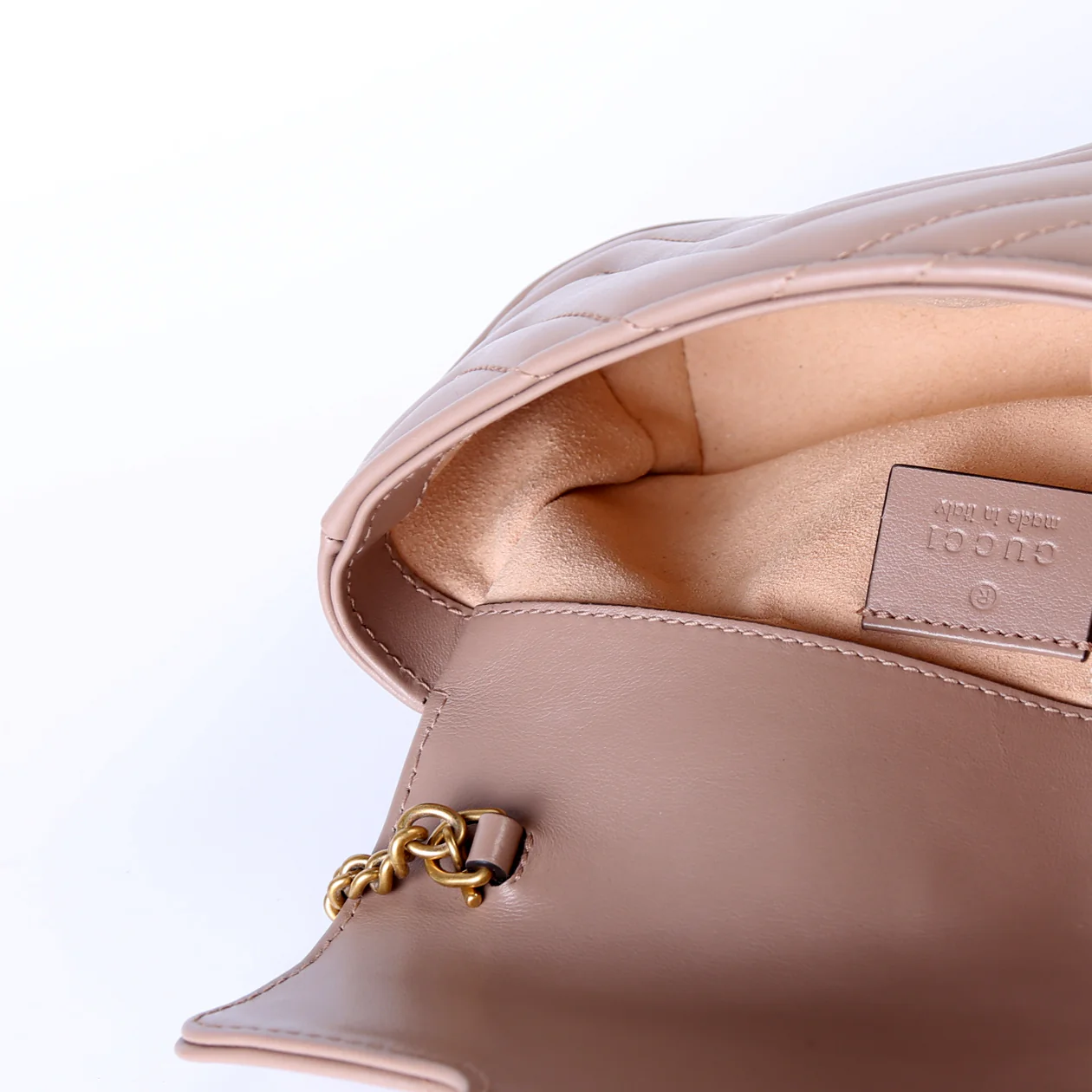 476433 Marmont Torchon Leather Super Mini Flap - Image 10