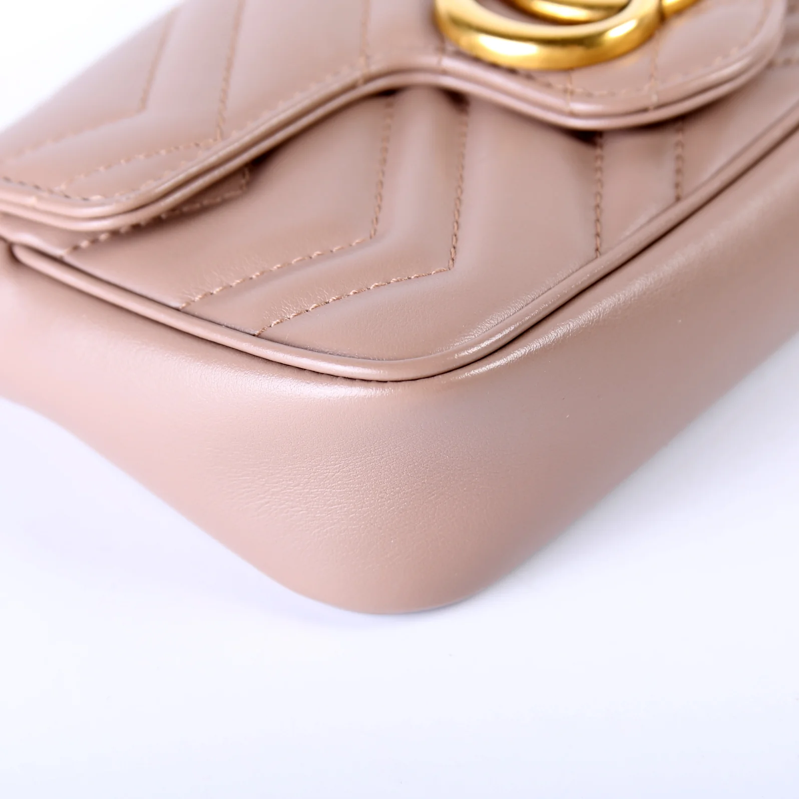 476433 Marmont Torchon Leather Super Mini Flap - Image 6