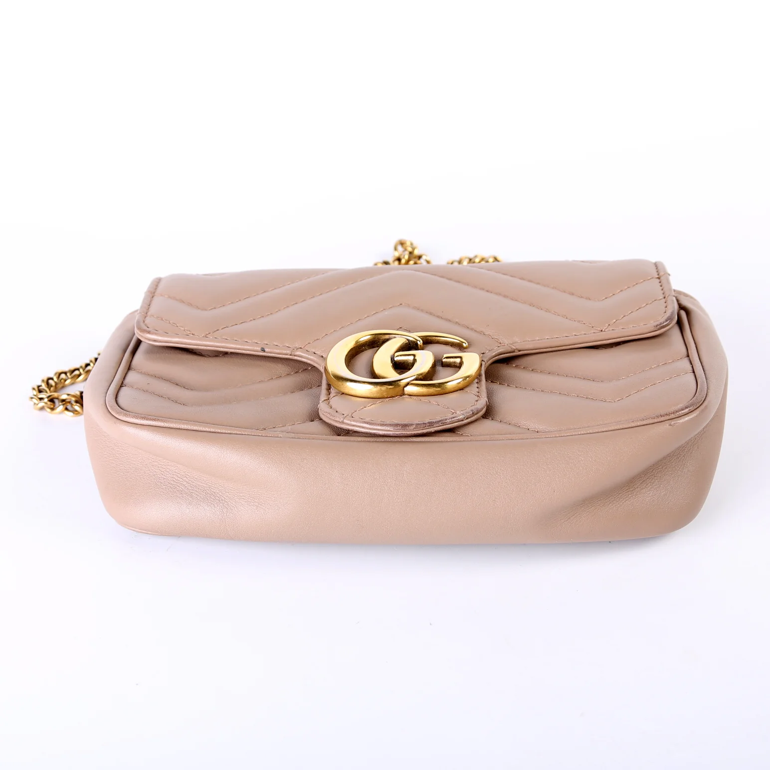 476433 Marmont Torchon Leather Super Mini Flap - Image 5