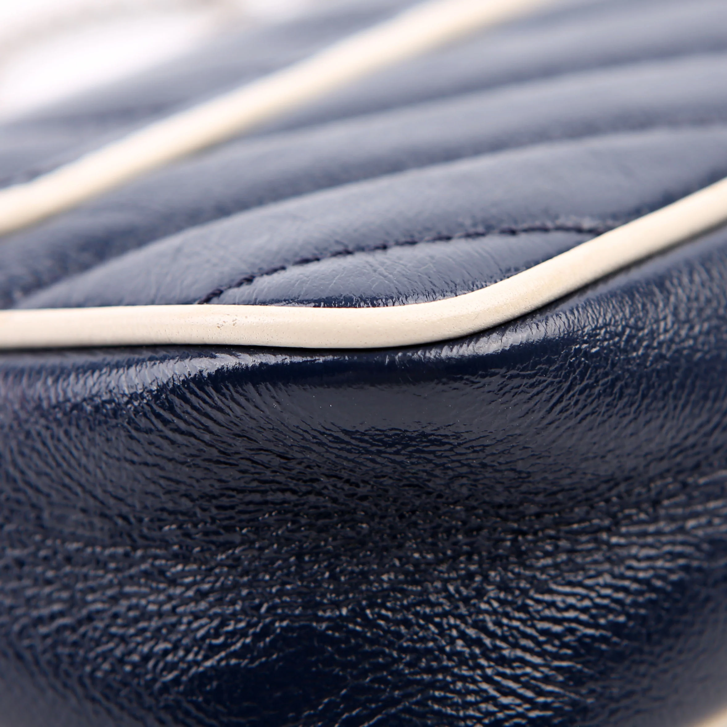 476433 Marmont Torchon Leather Super Mini Flap Blue - Image 7