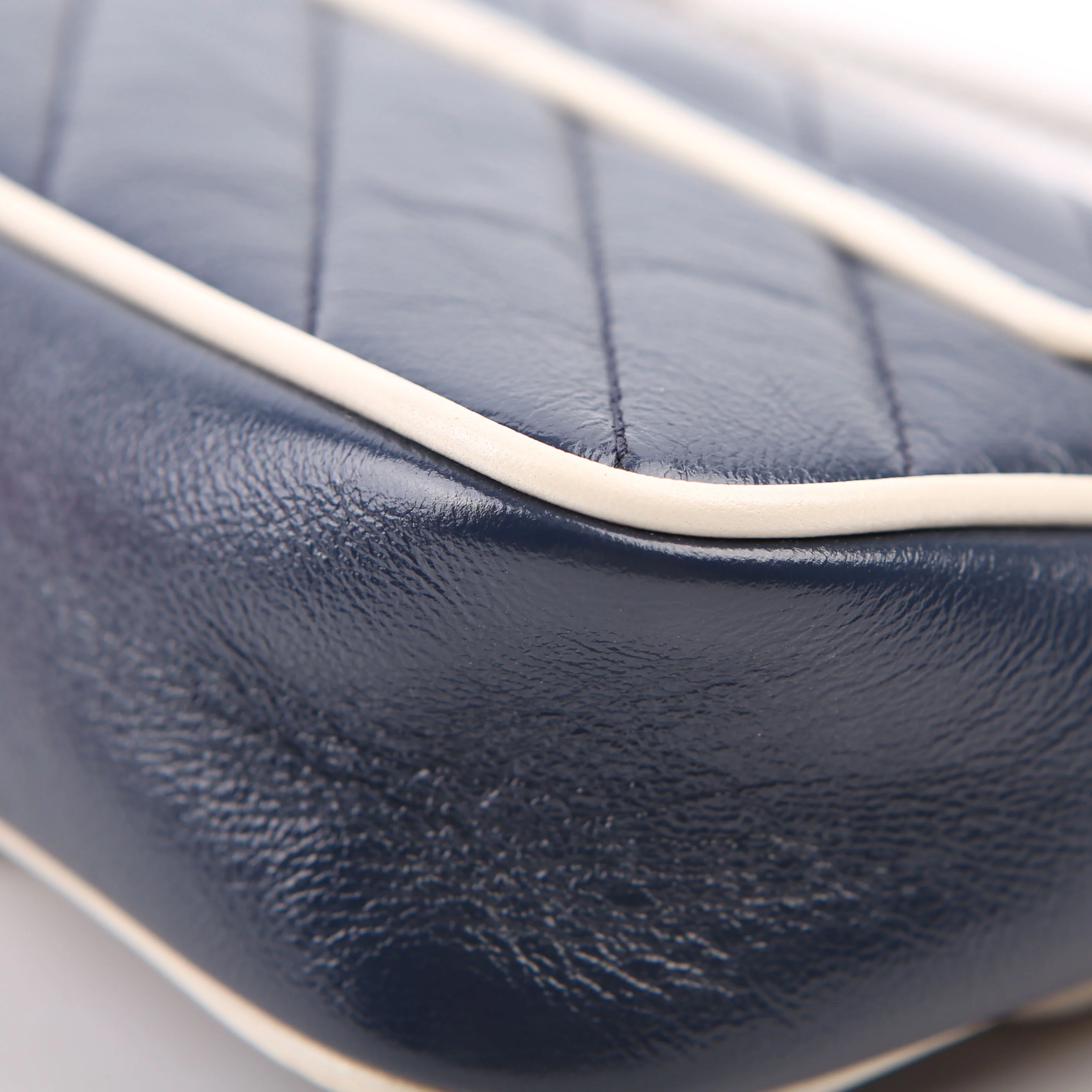 476433 Marmont Torchon Leather Super Mini Flap Blue - Image 8
