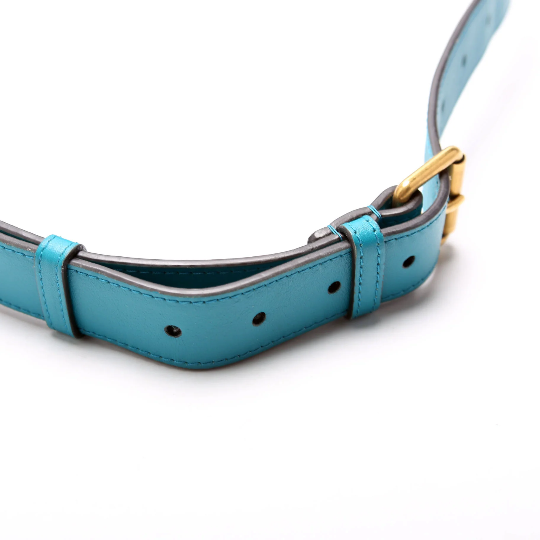 476434 Marmont Velvet Belt Bag Teal - Image 5