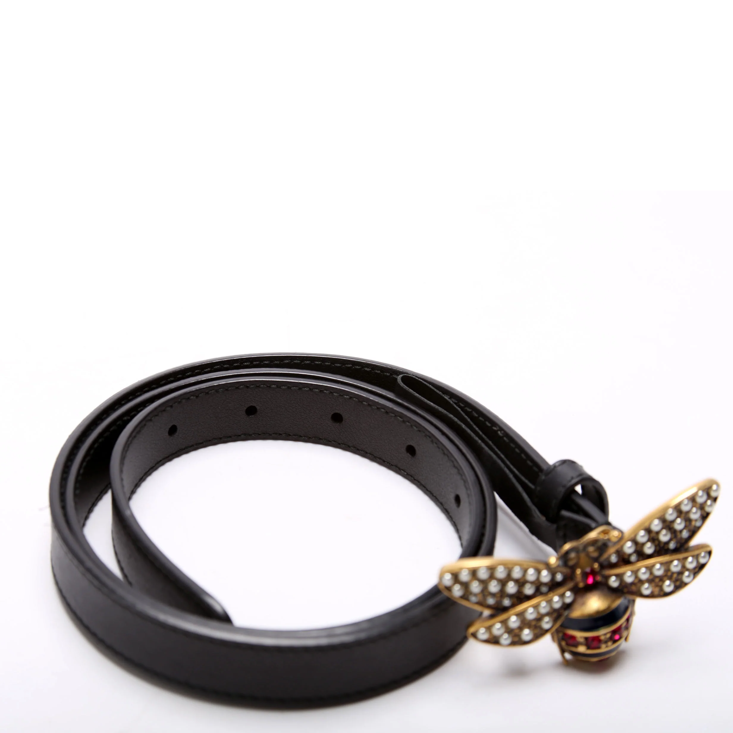 476452 Queen Margaret Bee Belt Size 80/32 Black - Image 3