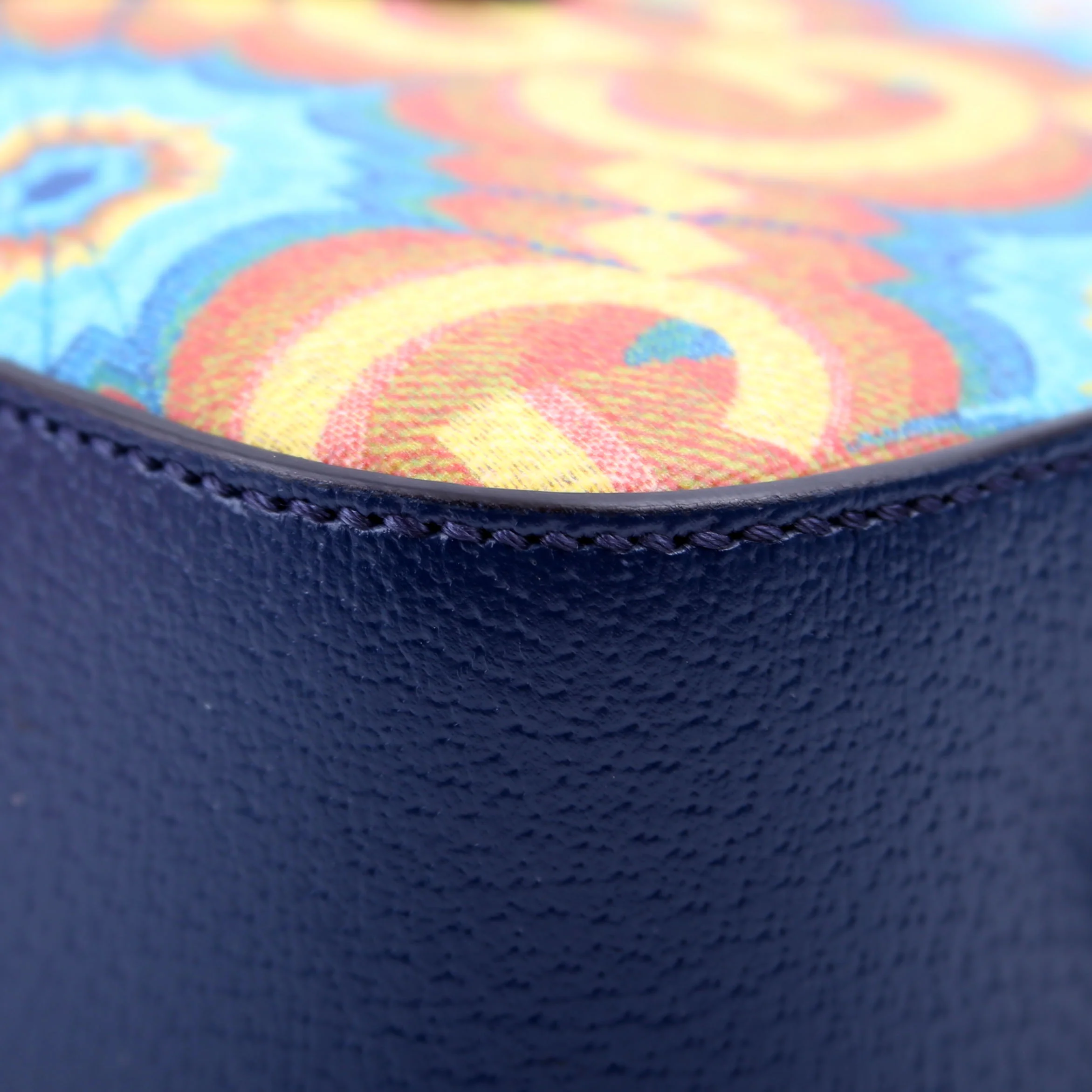 476466 GG Kaleidoscope Messenger Bag Navy - Image 6