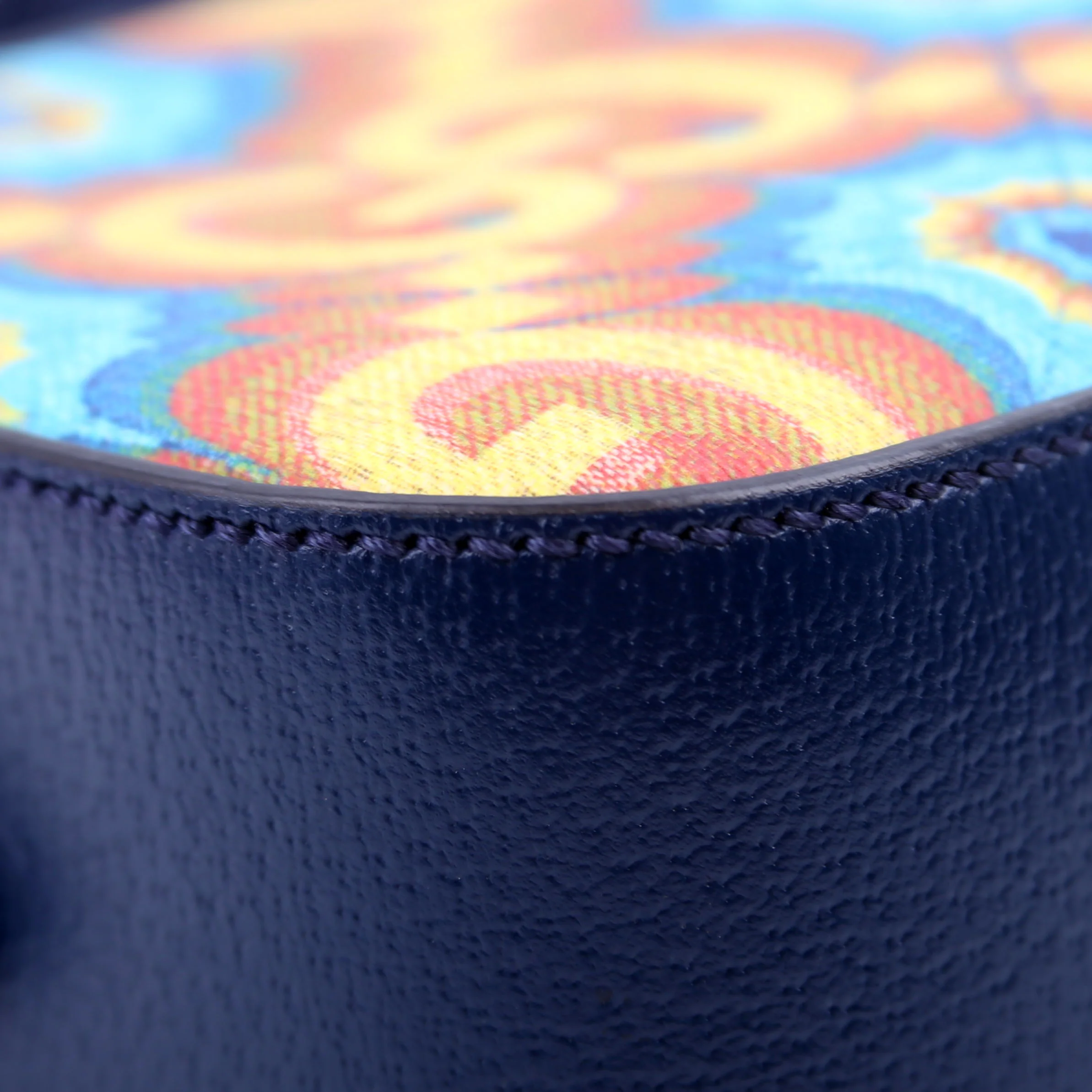 476466 GG Kaleidoscope Messenger Bag Navy - Image 7