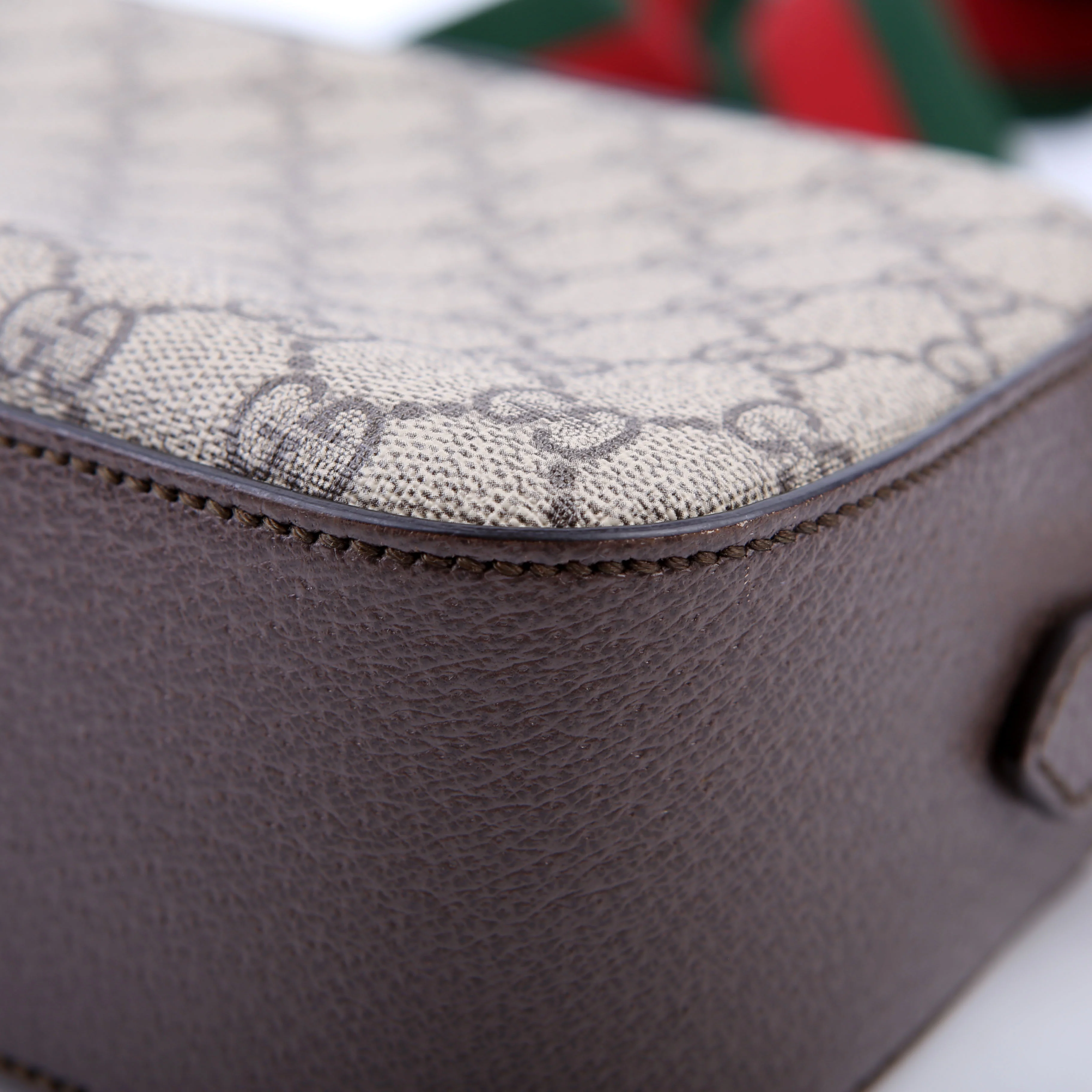 476466 GG Supreme Messenger Bag Brown - Image 8