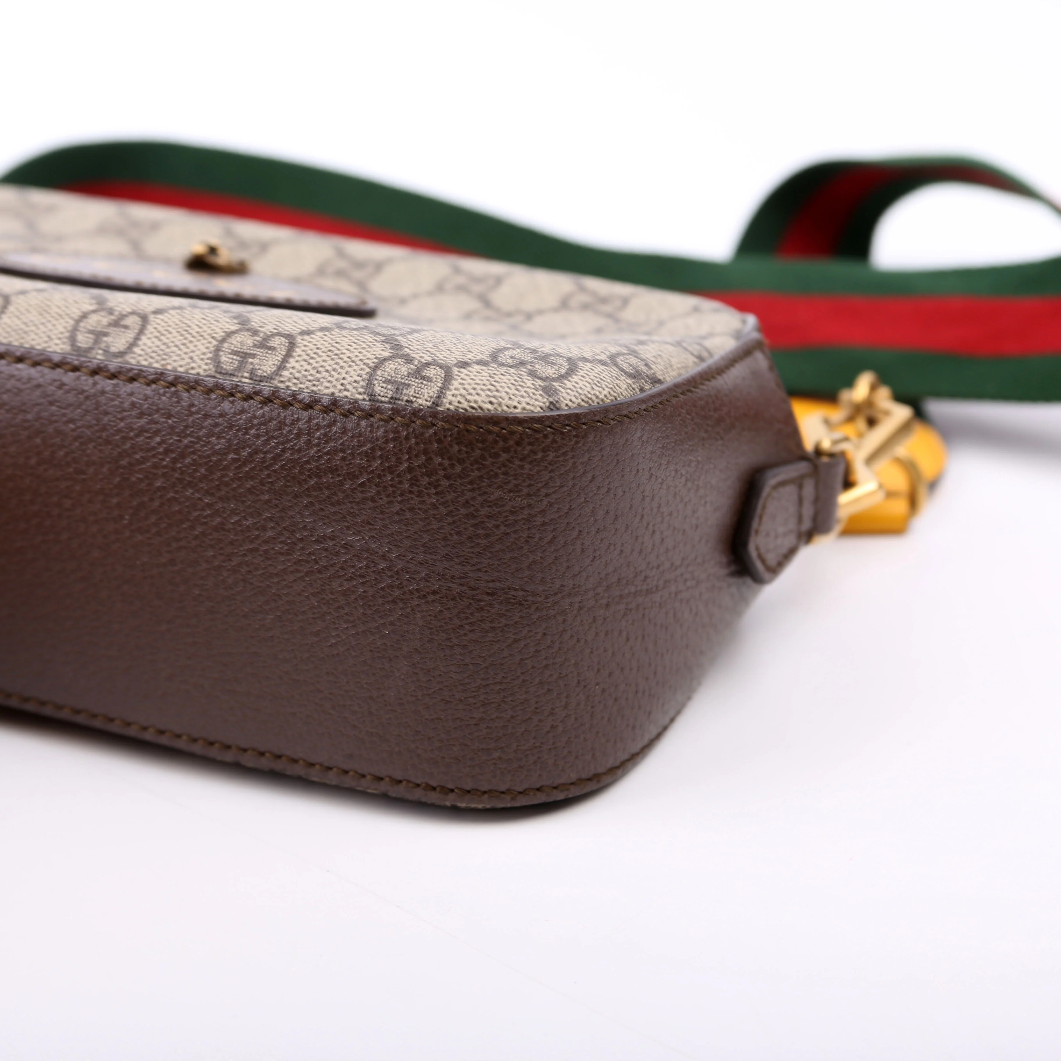 476466 GG Supreme Messenger Bag Brown - Image 7