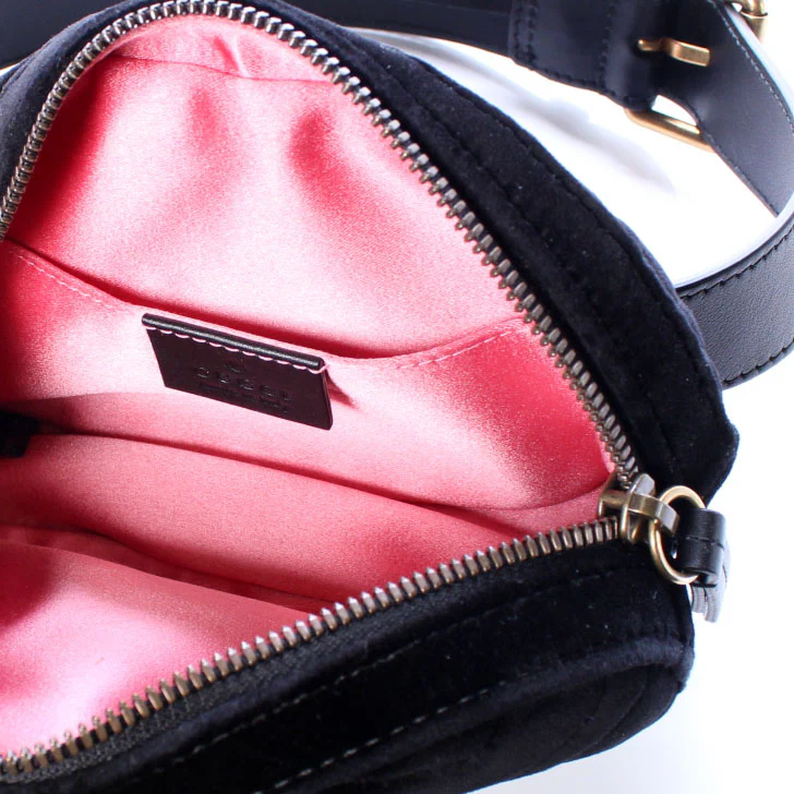 476484 GG Marmont Belt Bag Velvet - Image 5