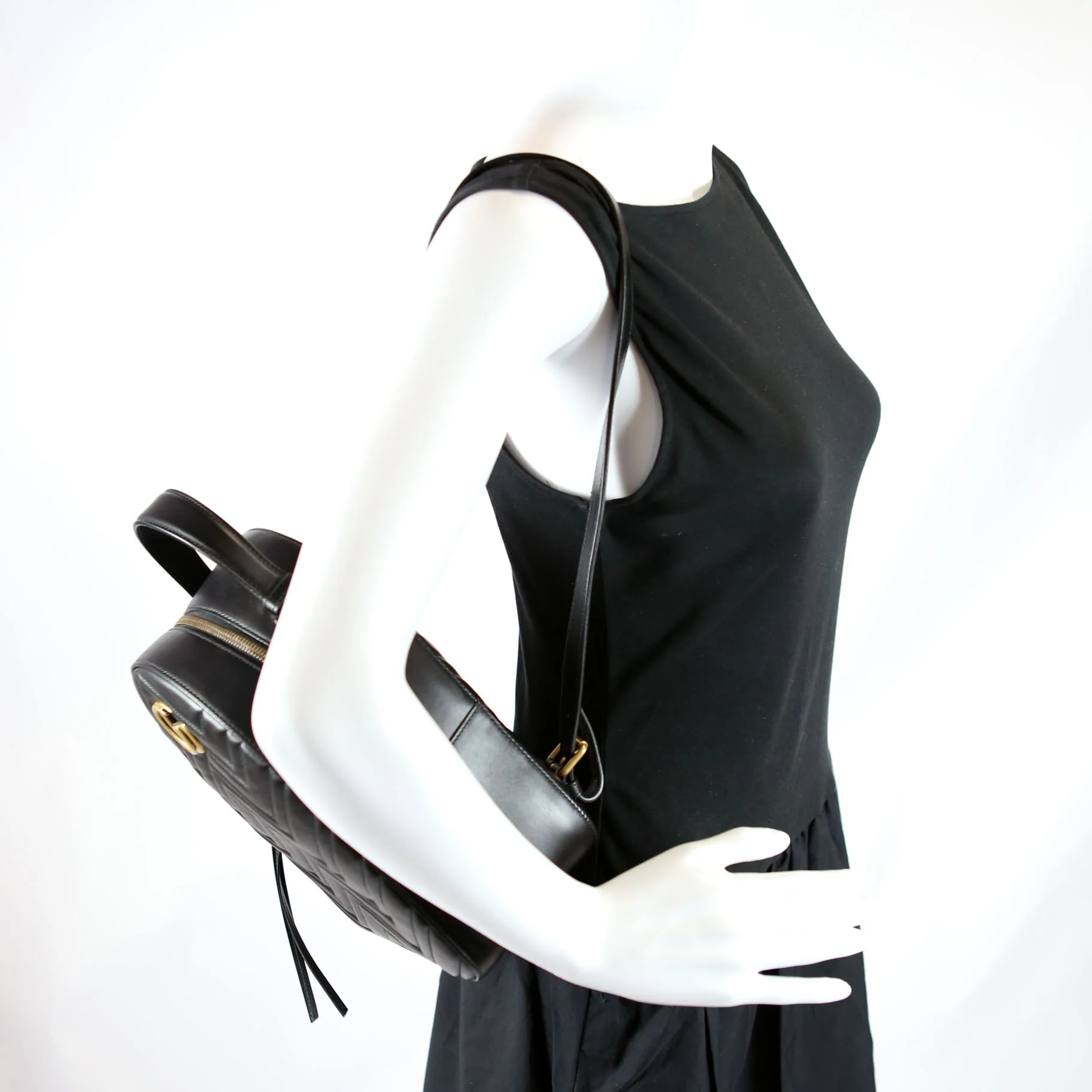 476671 Marmont Backpack Black - Image 13