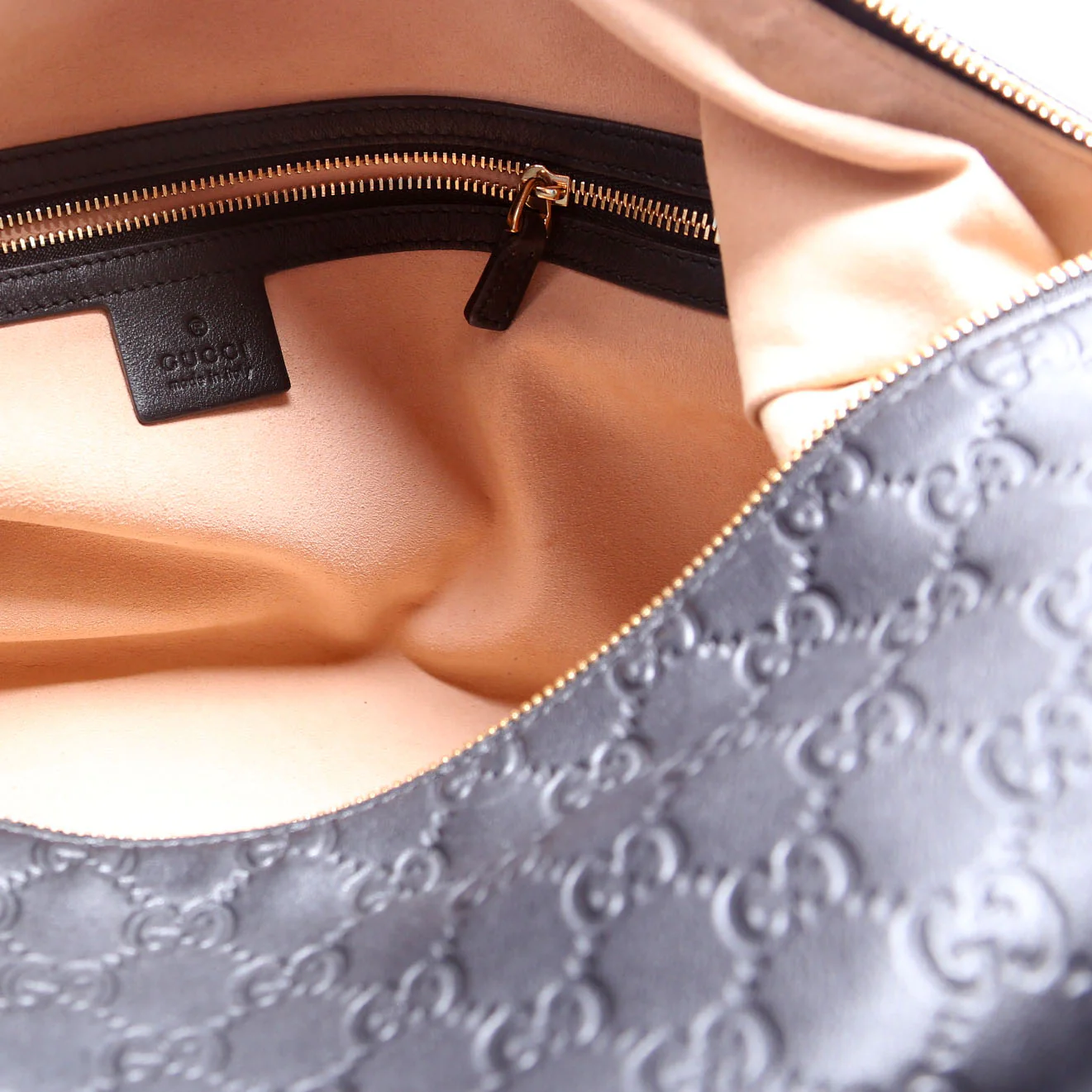 477324 Guccissima Hobo Black - Image 8