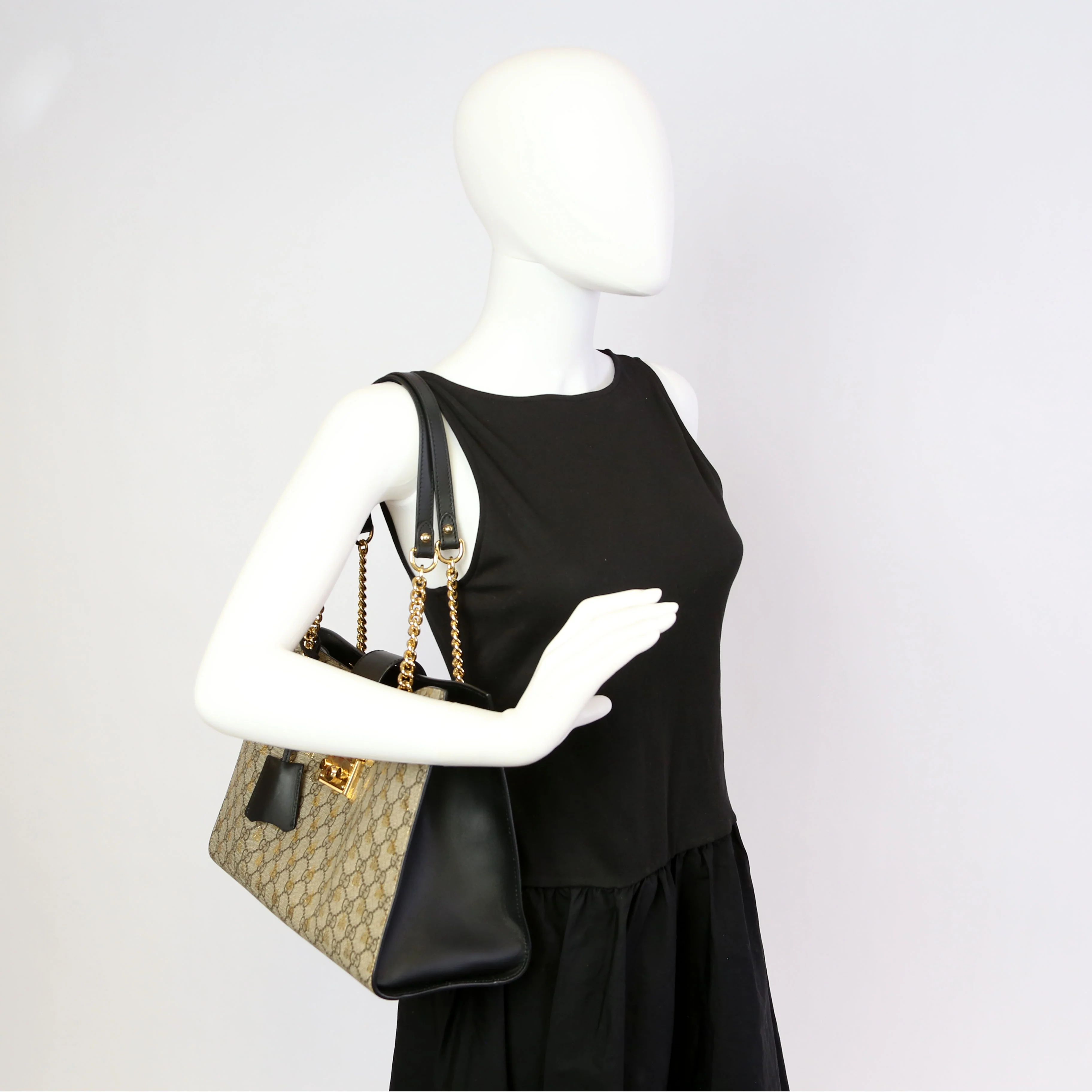 479197 Padlock GG Bees Shoulder Medium - Image 12