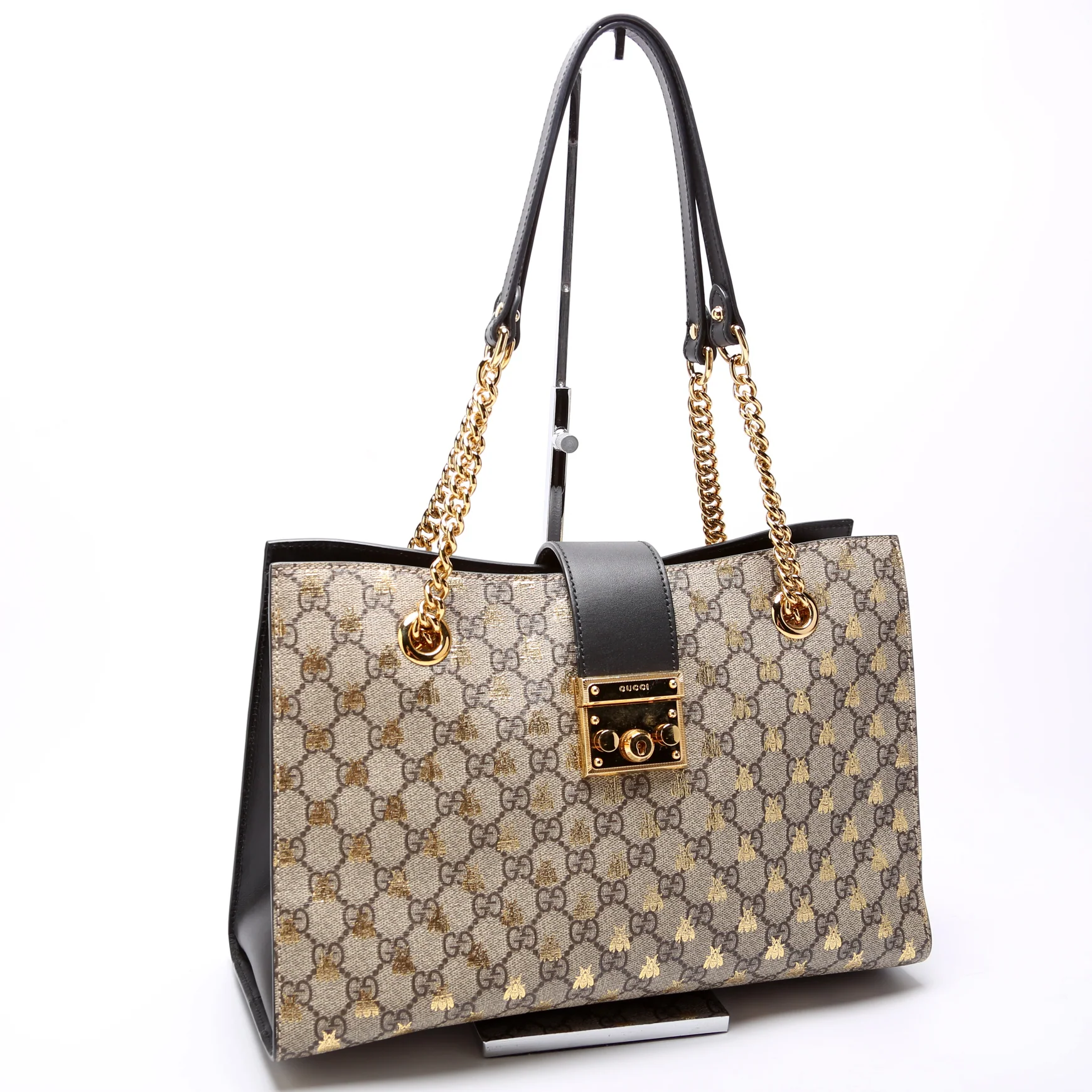 479197 Padlock GG Bees Shoulder Medium - Image 2
