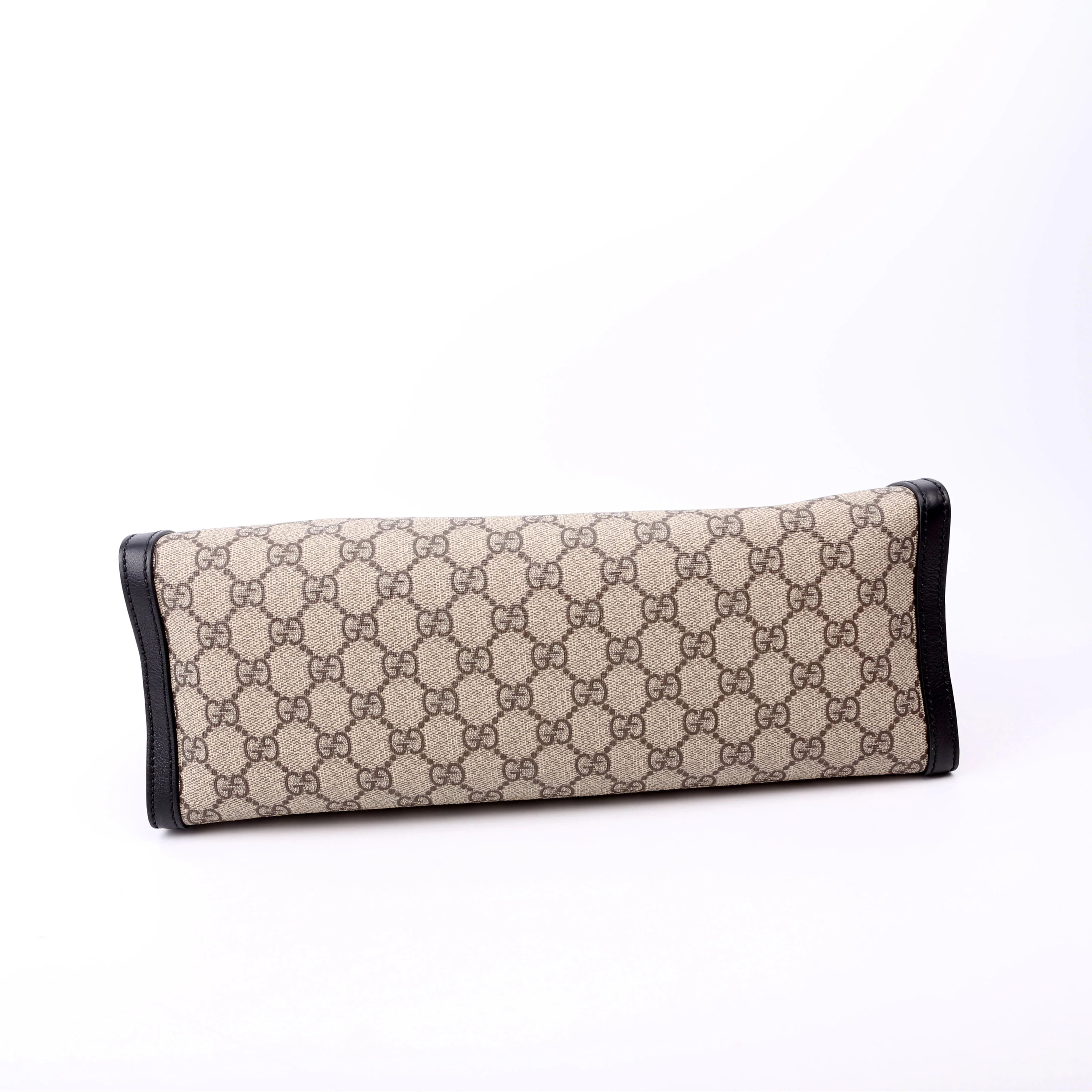 479197 Padlock GG Shoulder Medium Black - Image 4