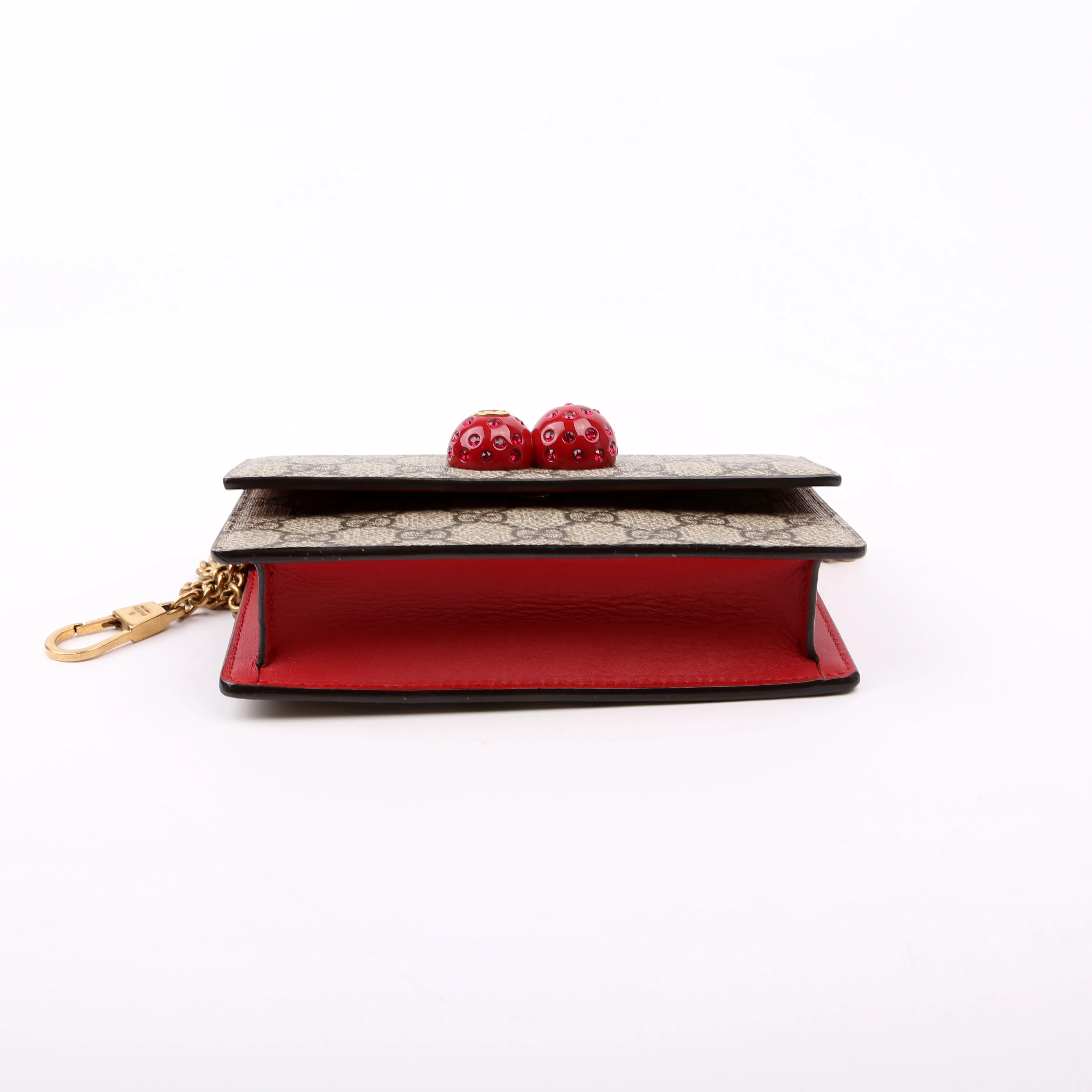481291 GG Supreme Cherries Mini Bag Red - Image 4