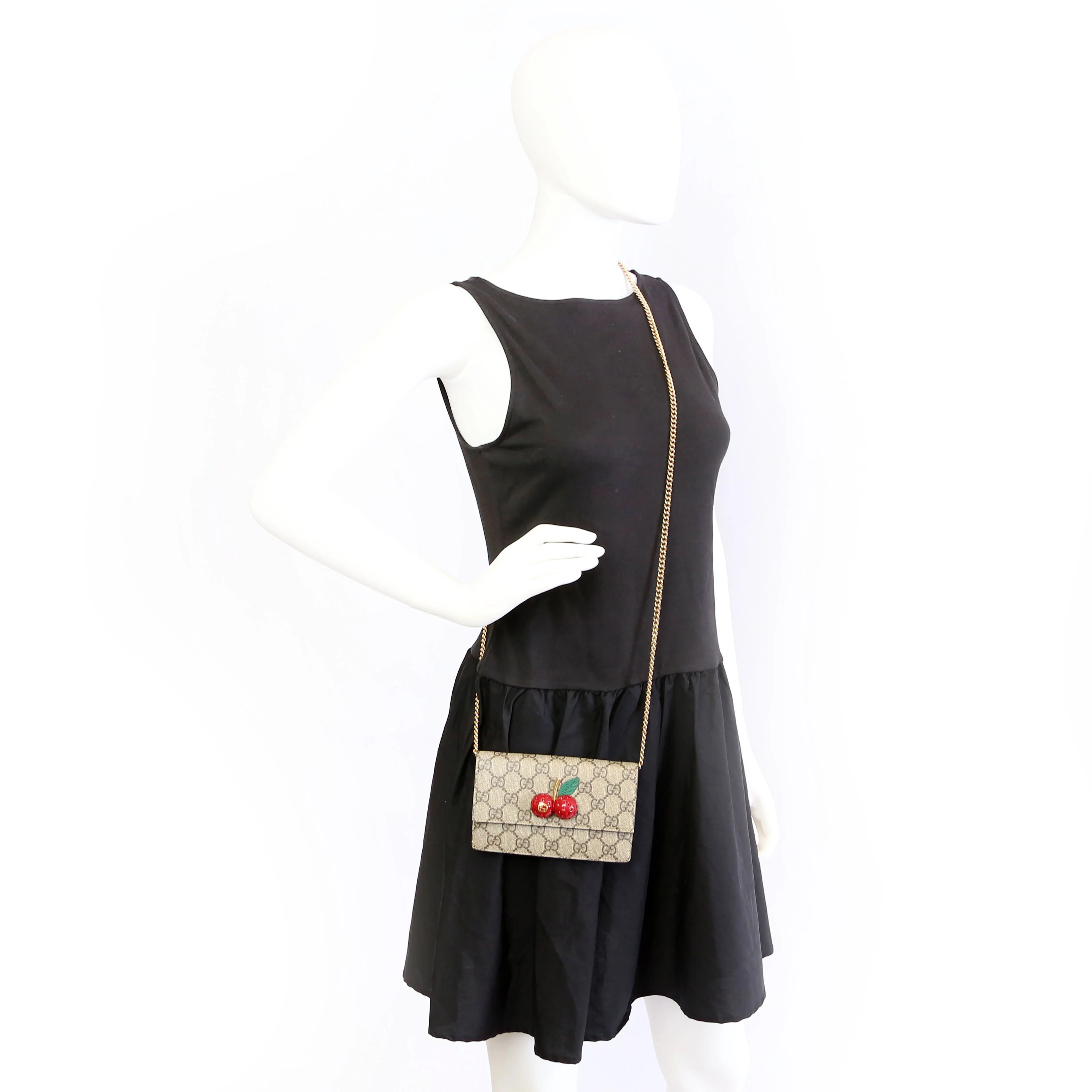 481291 GG Supreme Cherries Mini Bag - Image 13