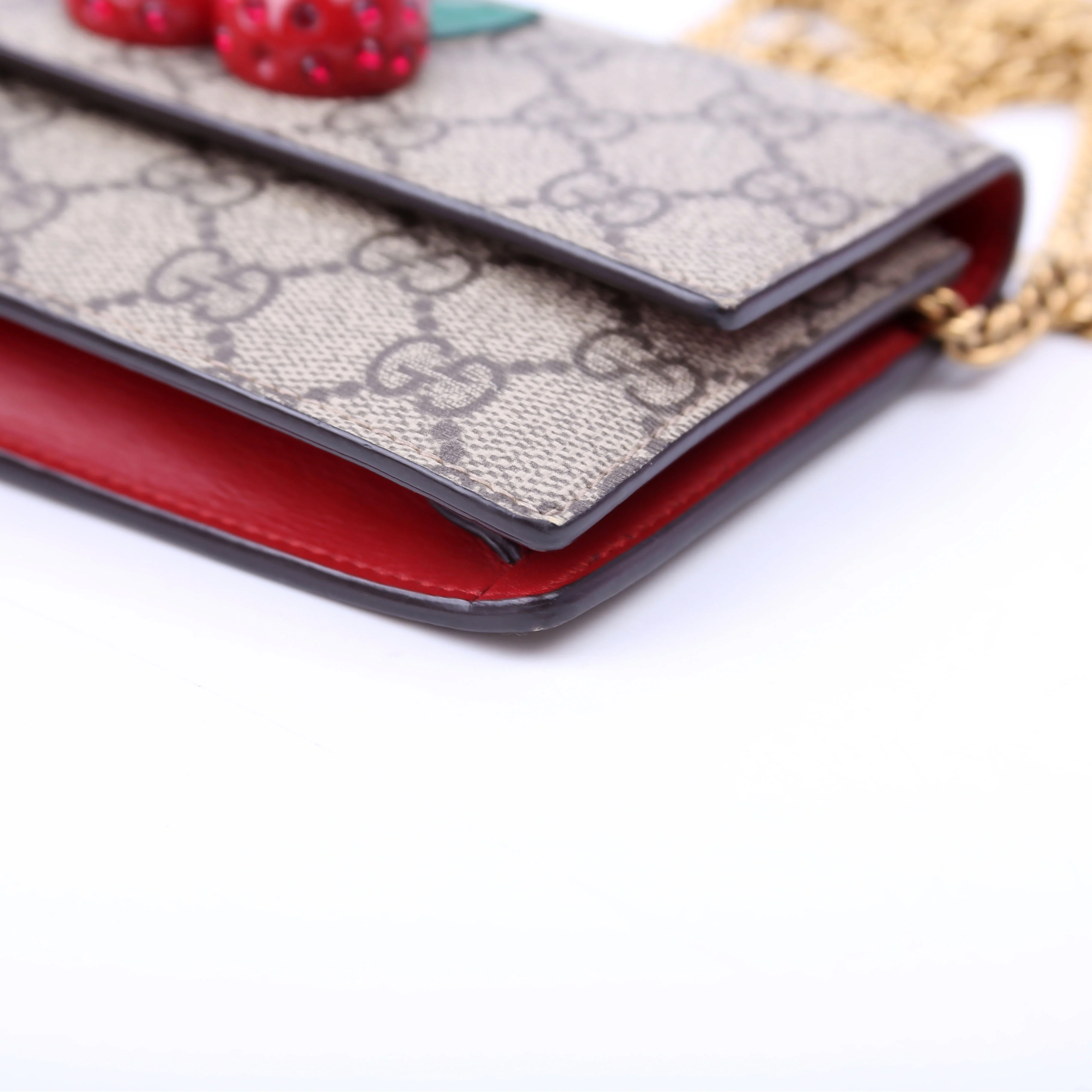 481291 GG Supreme Cherries Mini Bag Red - Image 6