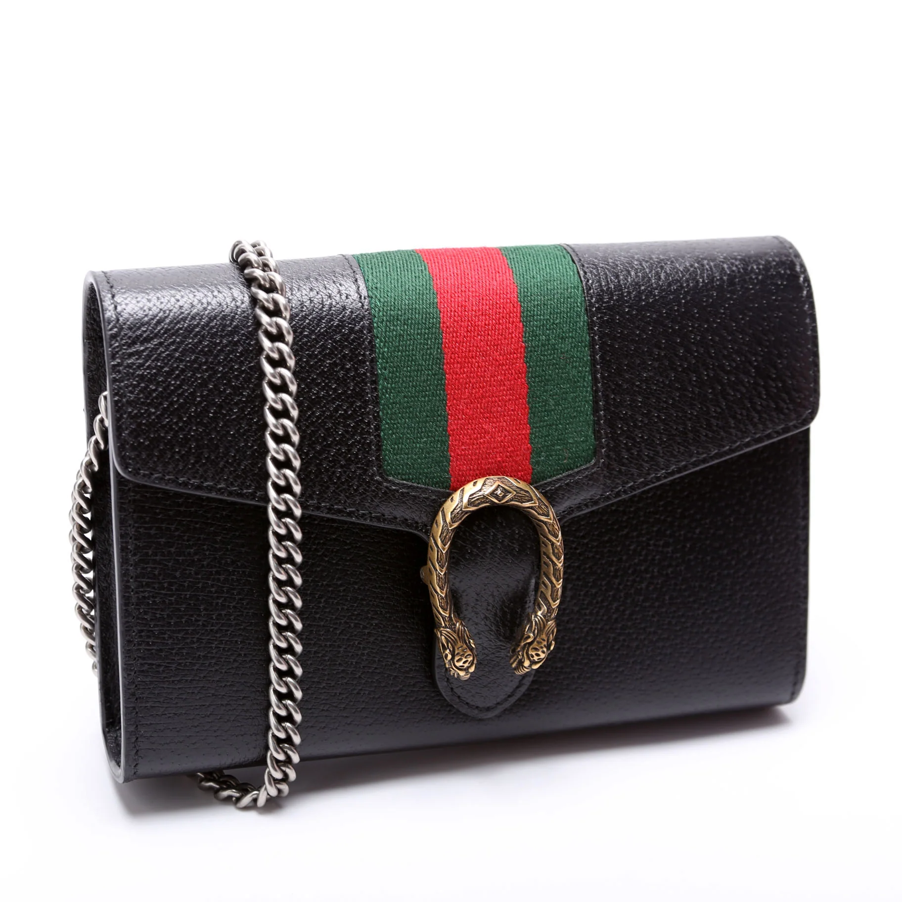 481377 Dionysus Mini Wallet Leather Black - Image 2