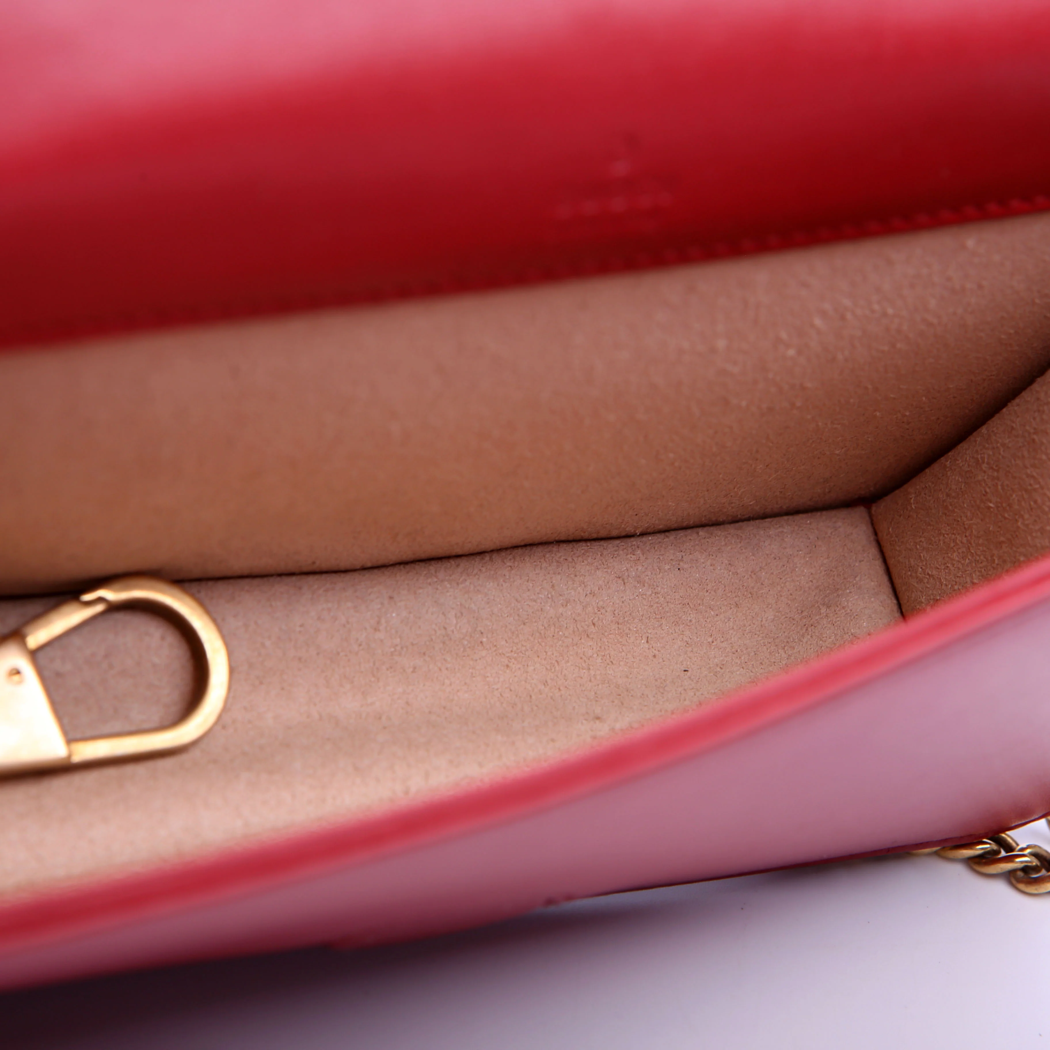 488426 GG Marmont Mini Bag Red - Image 10