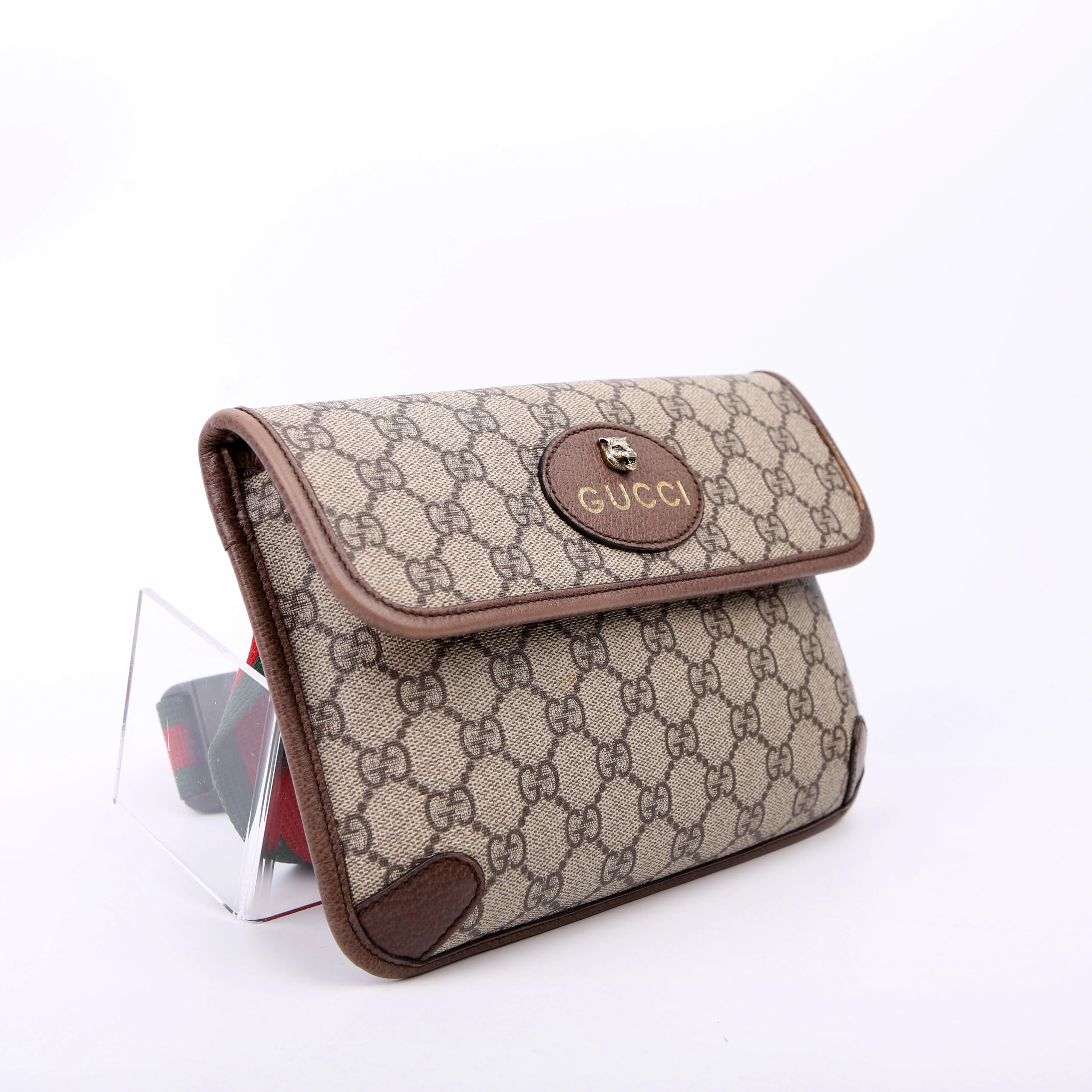 493930 GG Supreme Neo Web Belt - Image 2