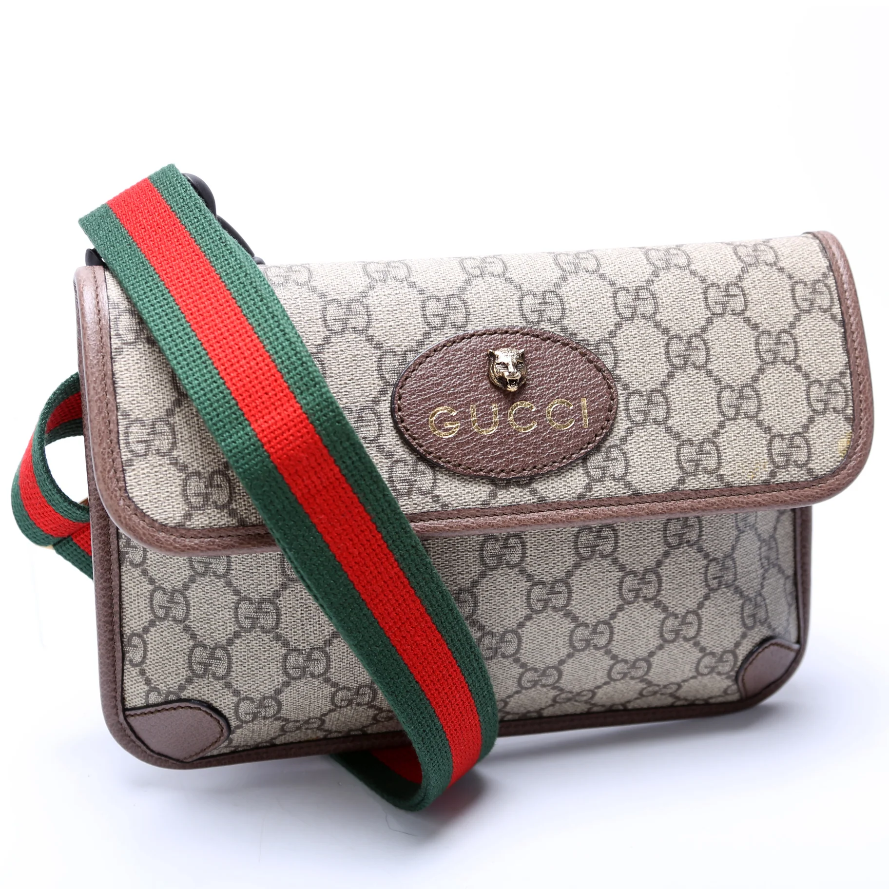 493930 GG Supreme Neo Web Belt - Image 2