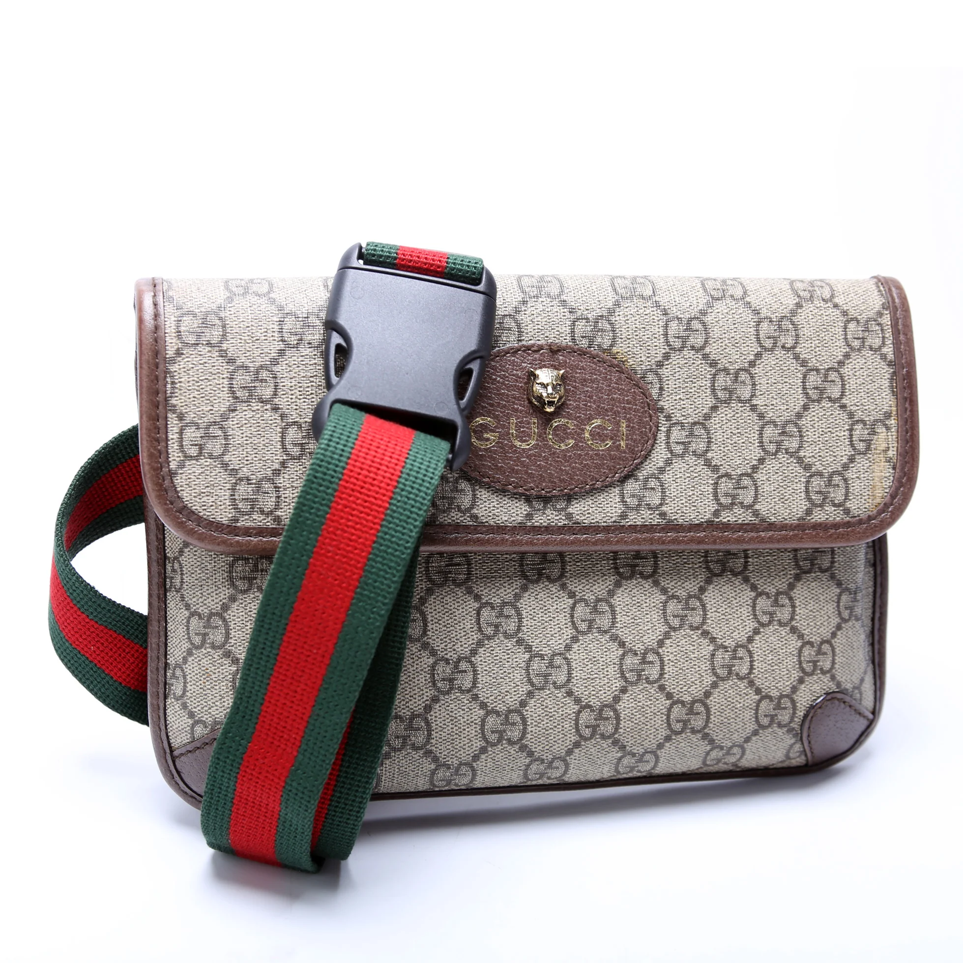 493930 GG Supreme Neo Web Belt Bag - Image 2