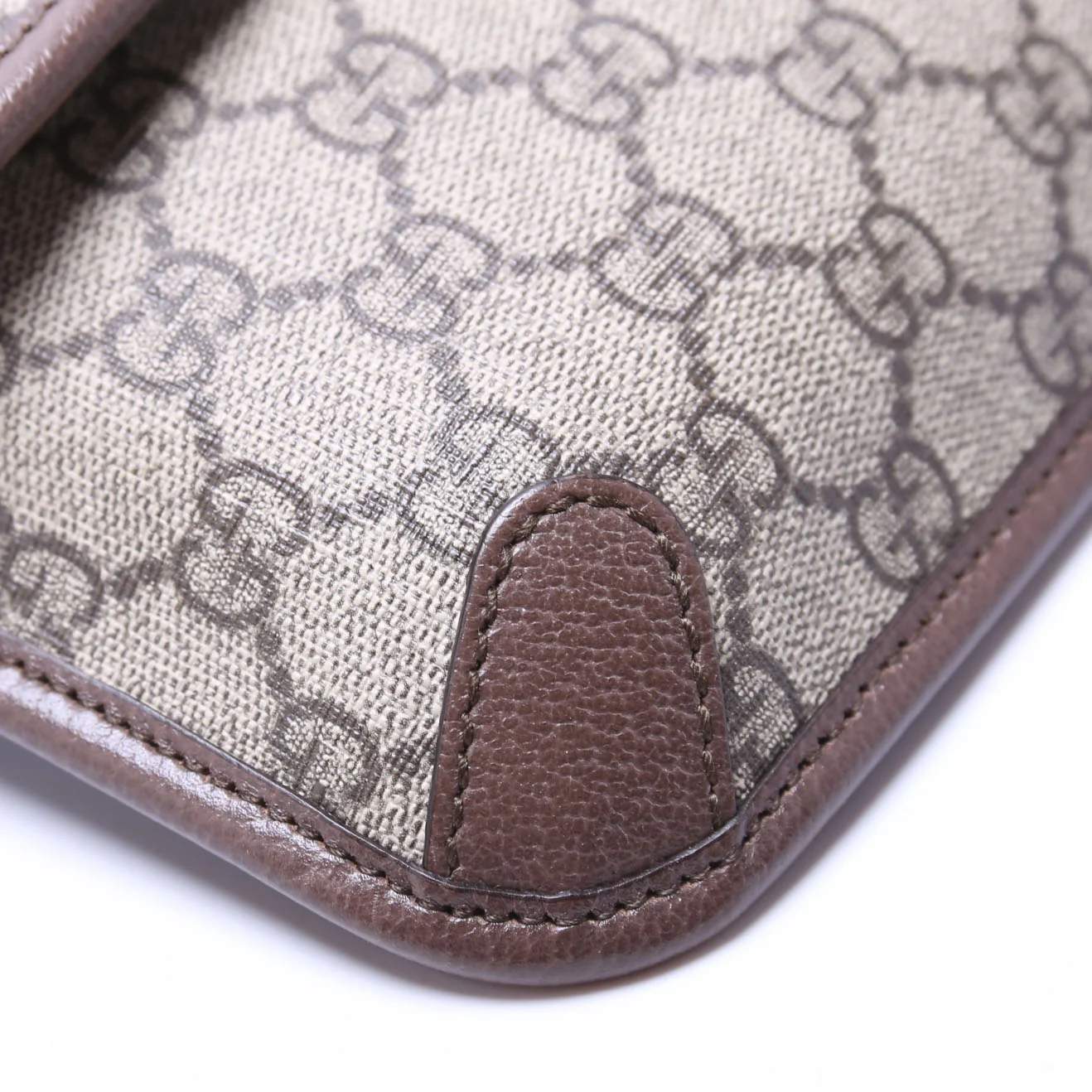 493930 GG Supreme Neo Web Belt Brown - Image 5