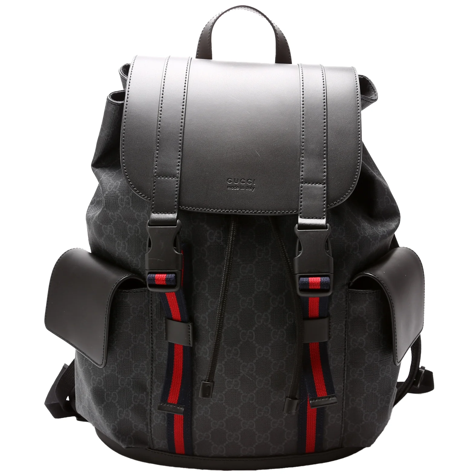495563 GG Supreme Backpack Black